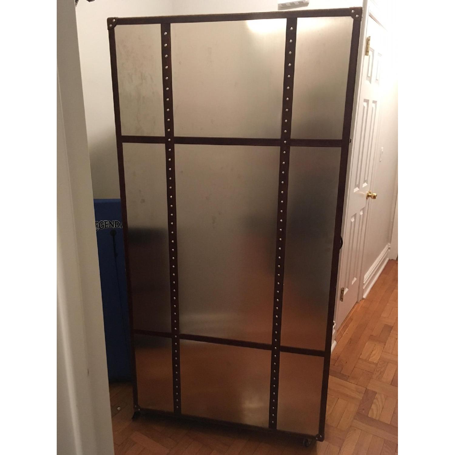 Restoration Hardware Mayfair Steamer Trunk Secretary - image-2