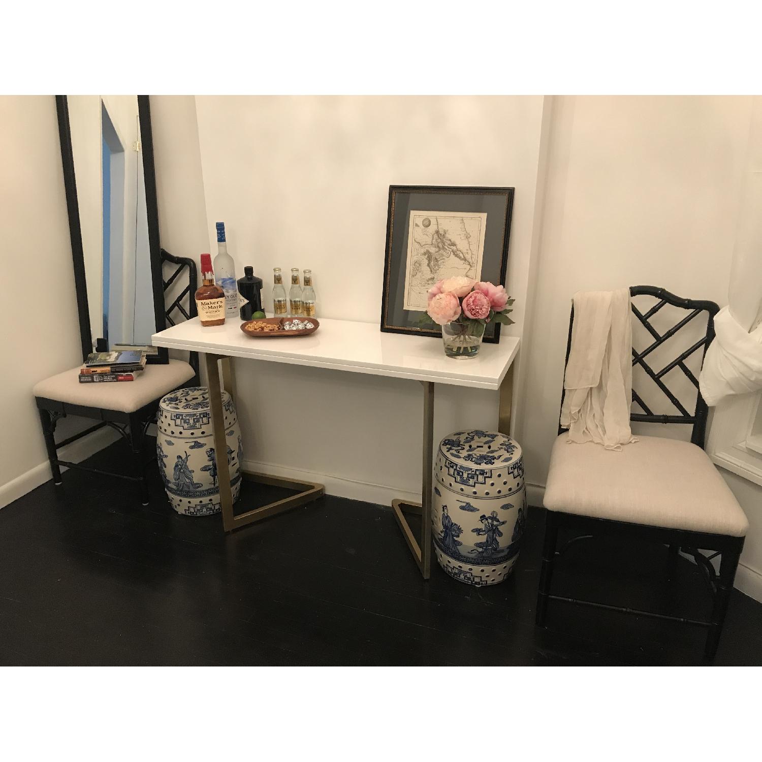 Flip Space Saving Console/Dining Table - image-2