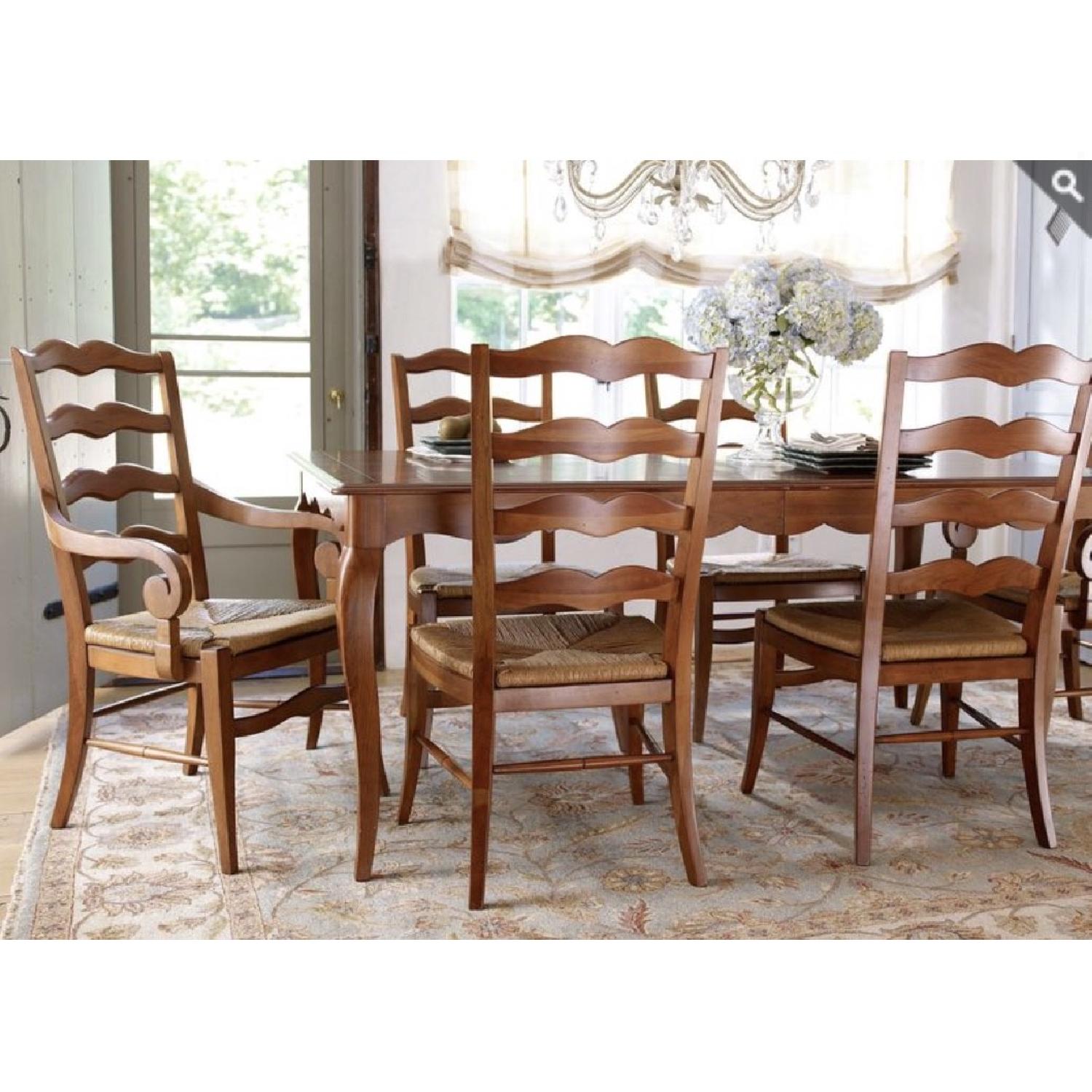 Ethan Allen Wool Silk Area Rug - image-1