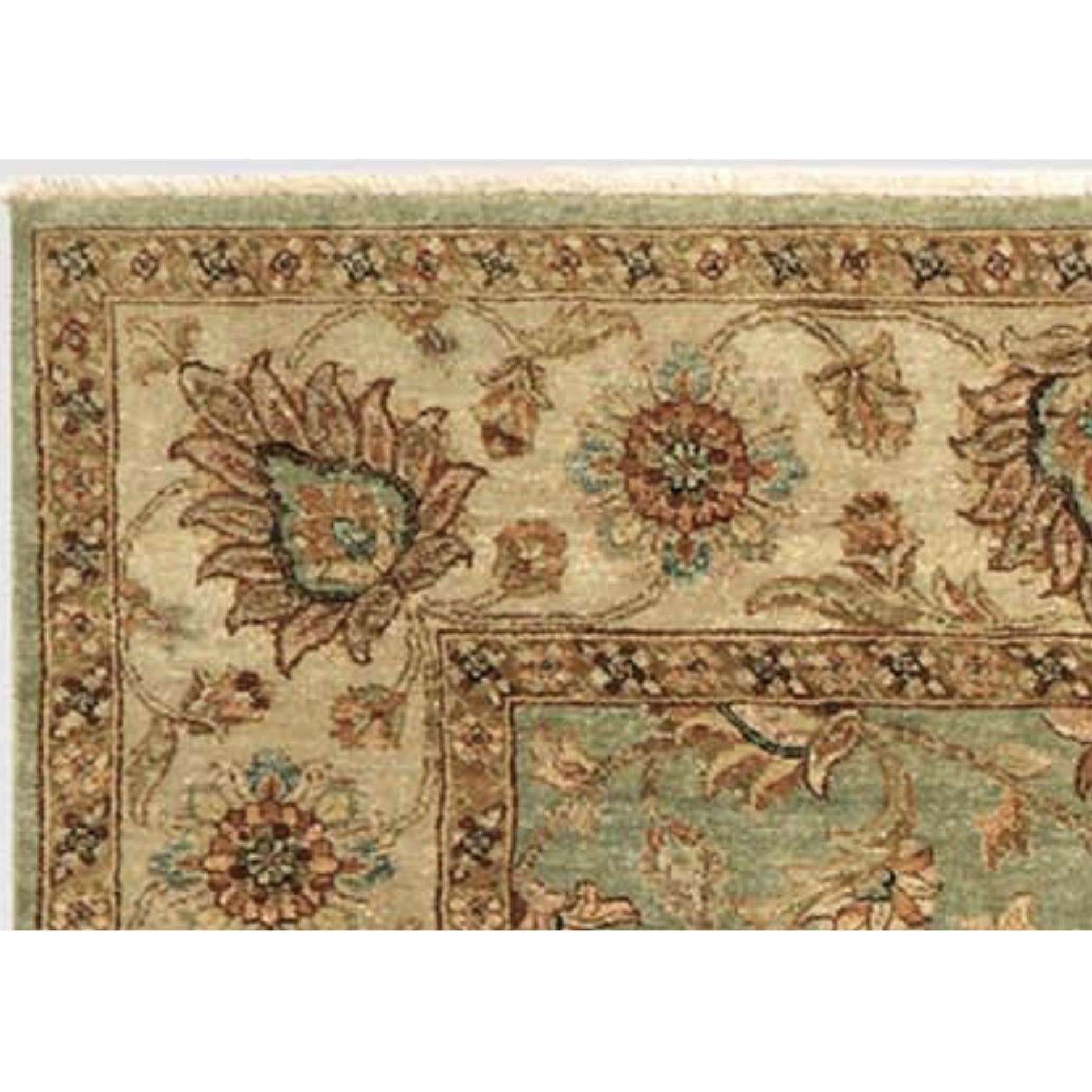 Ethan Allen Wool Silk Area Rug - image-3