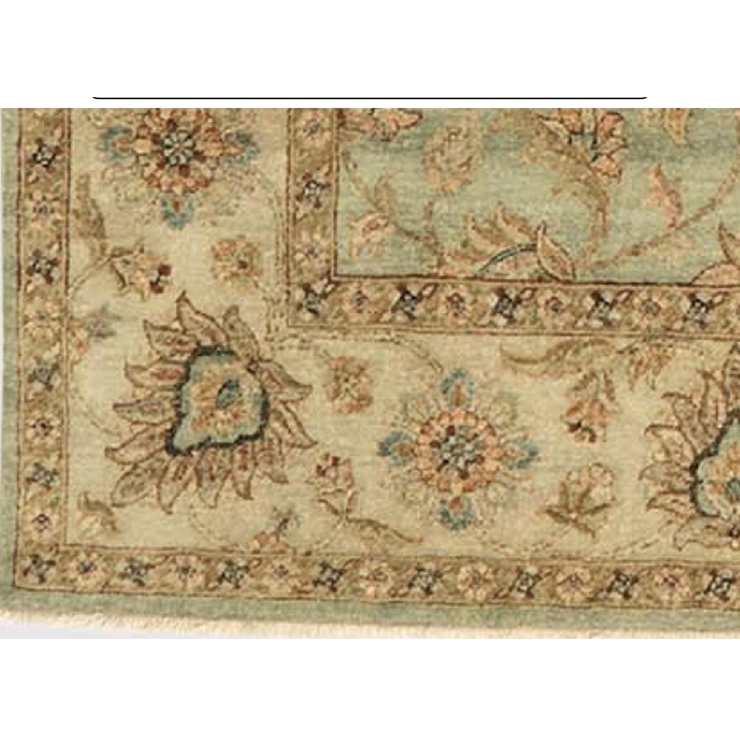Ethan Allen Wool Silk Area Rug - image-5