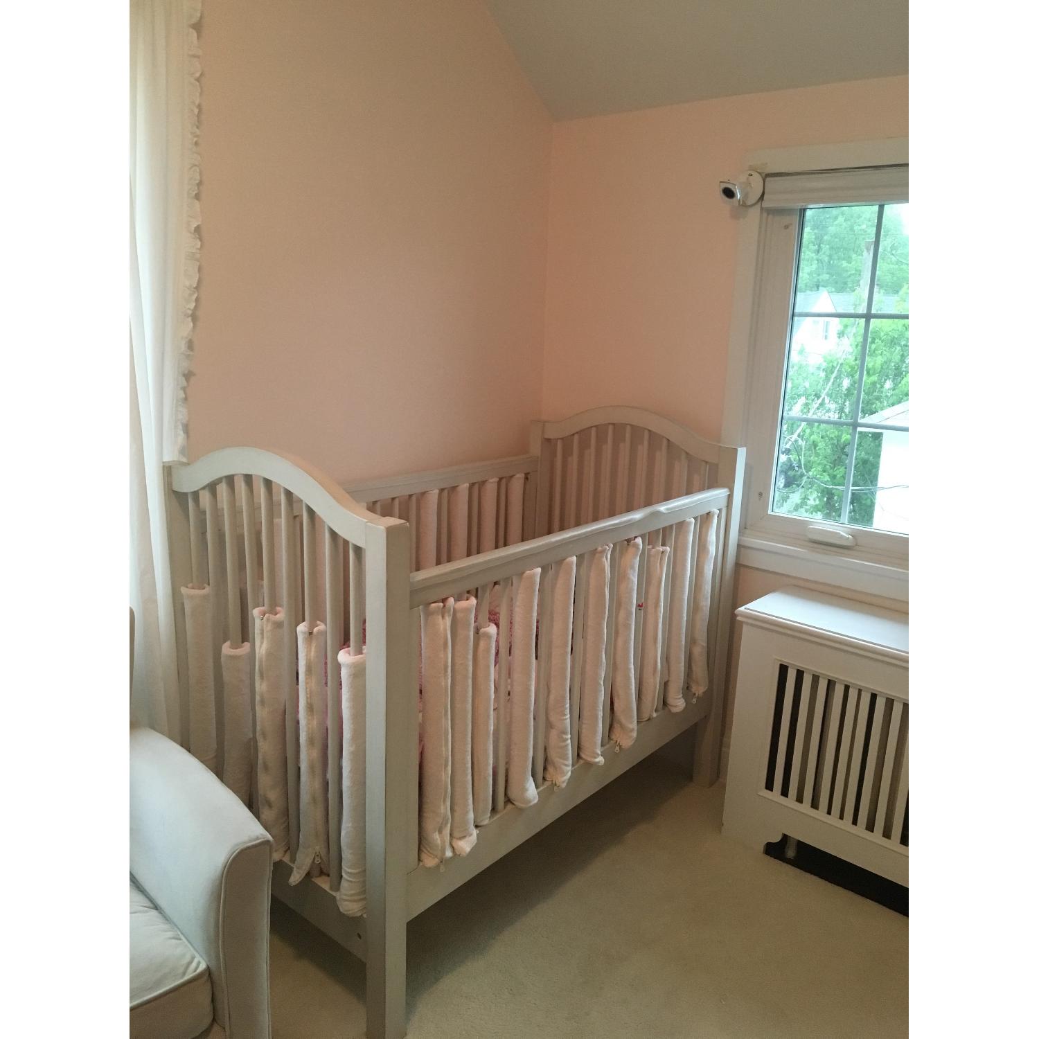 antique spindle crib