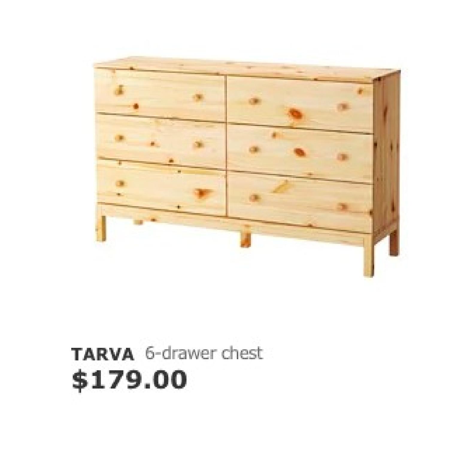 Ikea Tarva 6-Drawer Pine Dresser - image-2