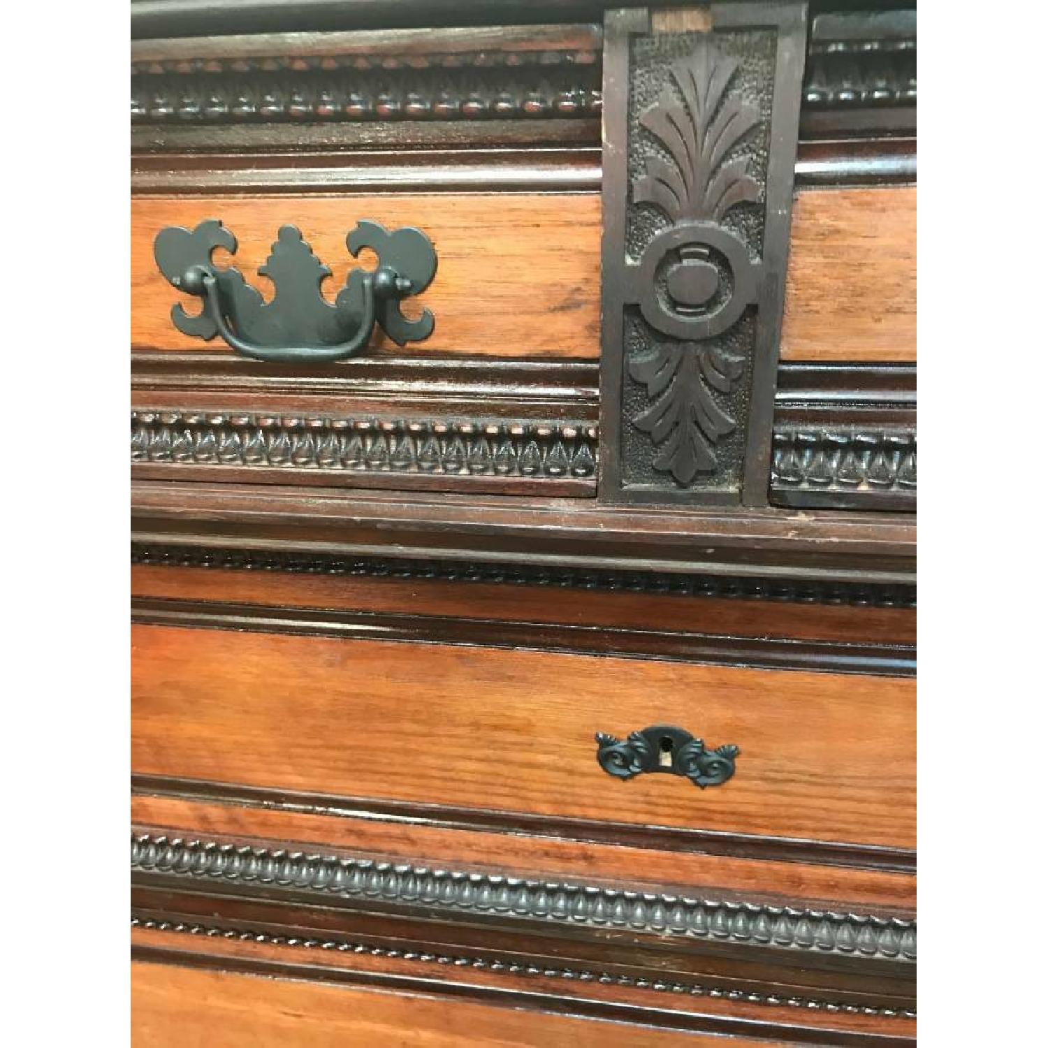 Antique Chest Of Drawers/Sideboard/Dresser - image-2