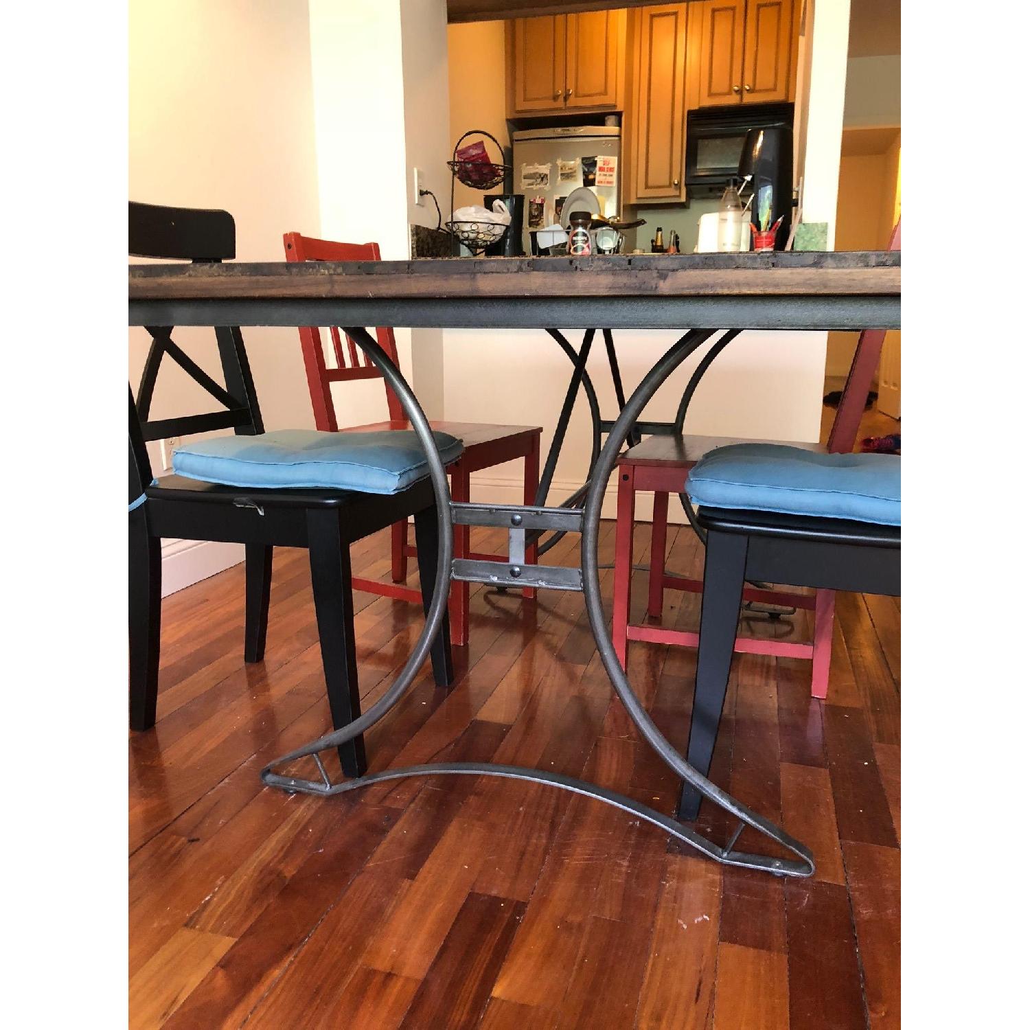 World Market Dining Table w/ 4 Chairs - image-3