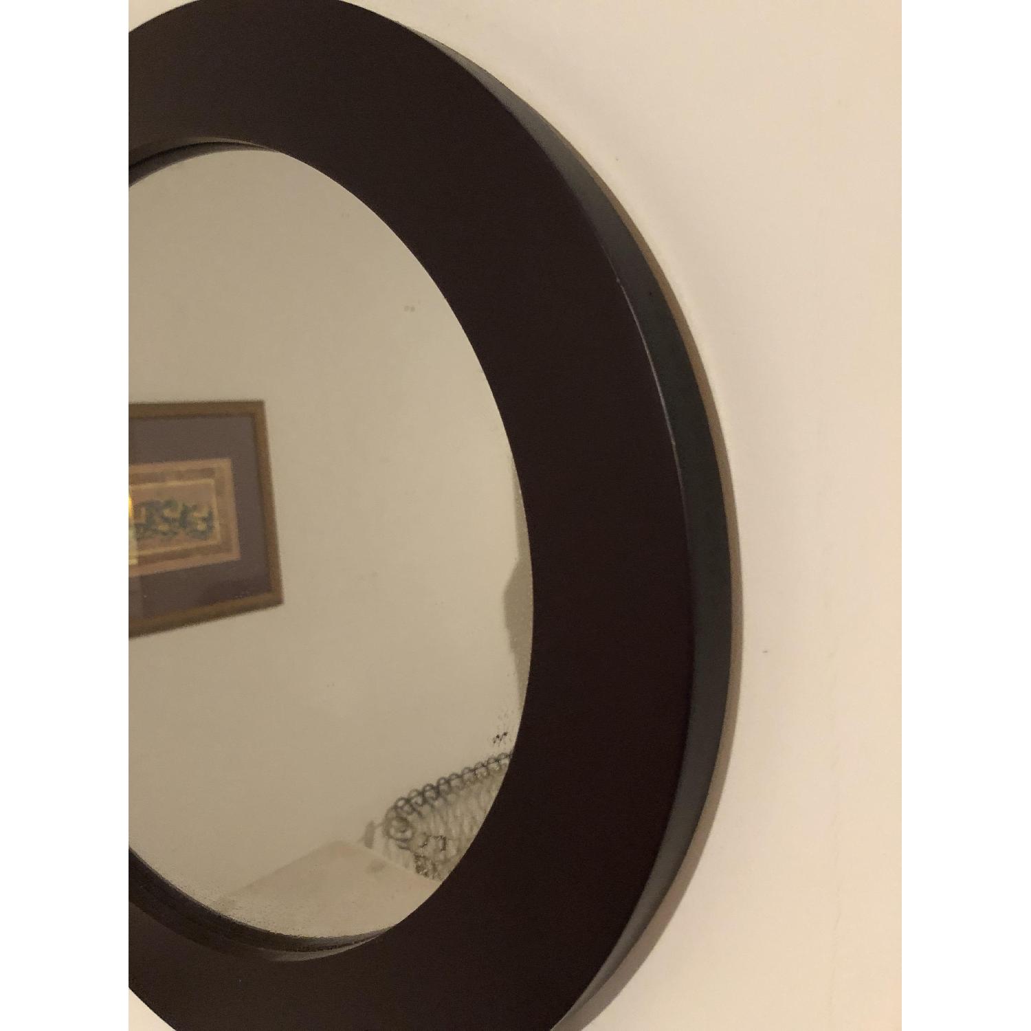 Espresso Oval Mirror - image-4