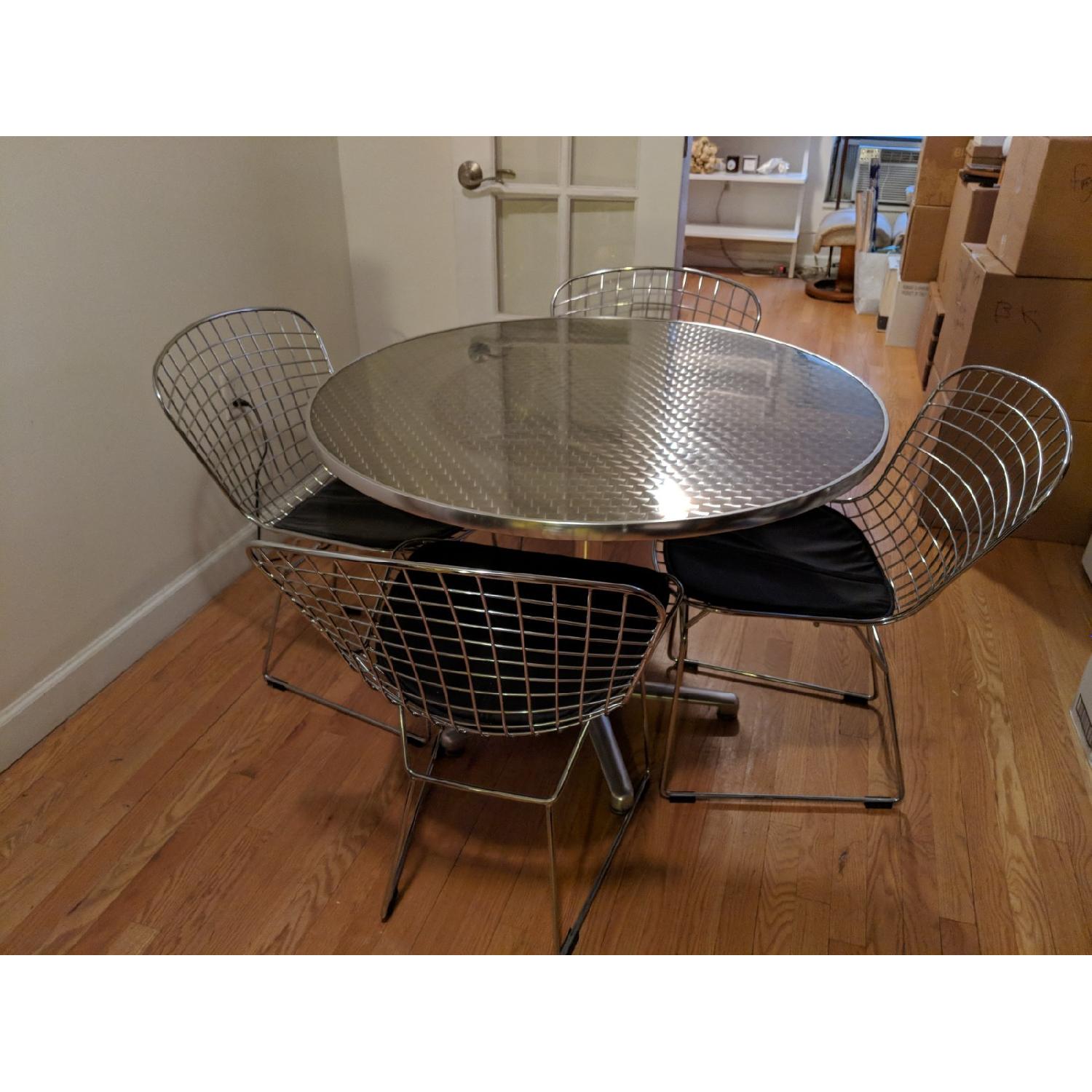 Design Within Reach Inox Round Dining Table - image-2