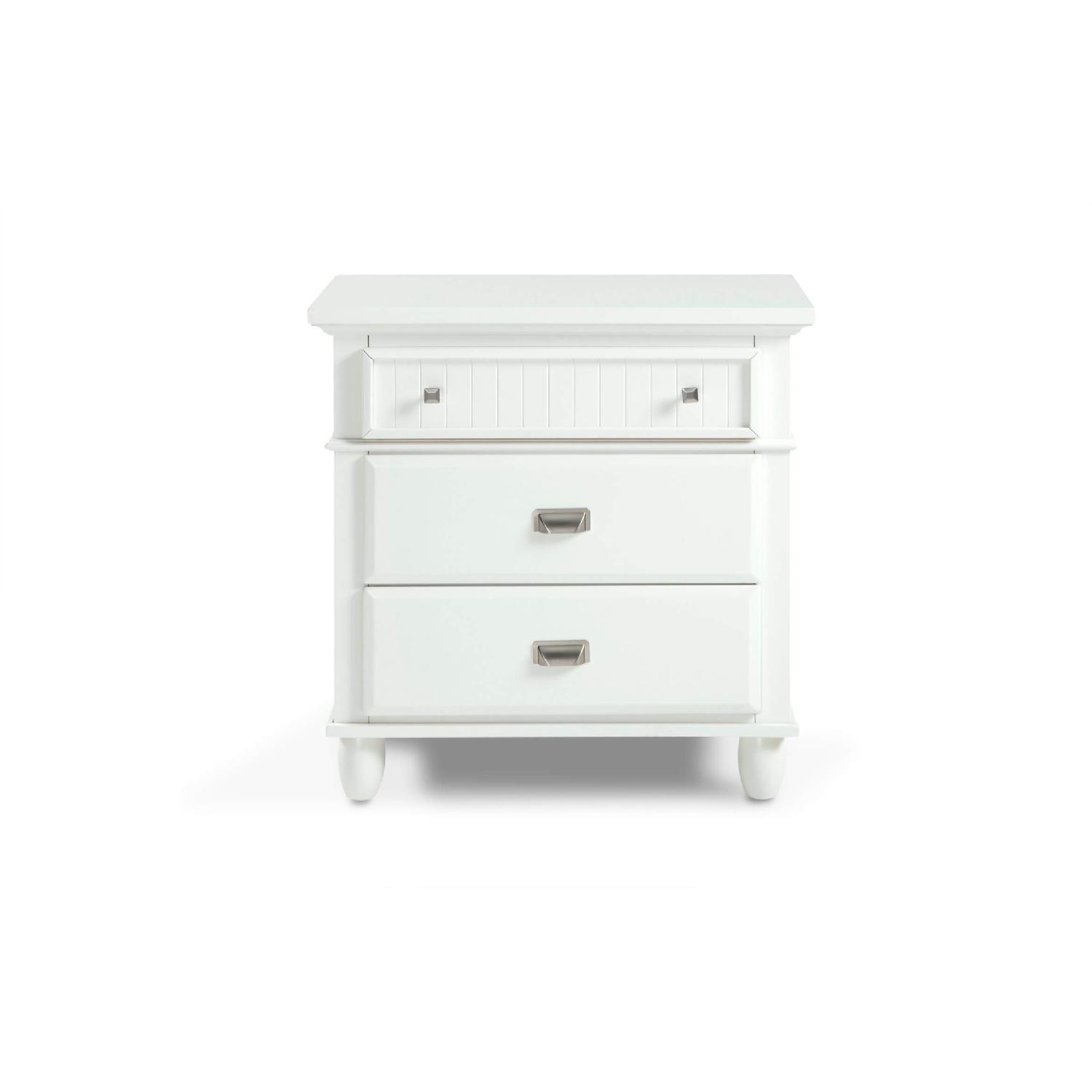 Bob's Spencer White Nightstand - image-2