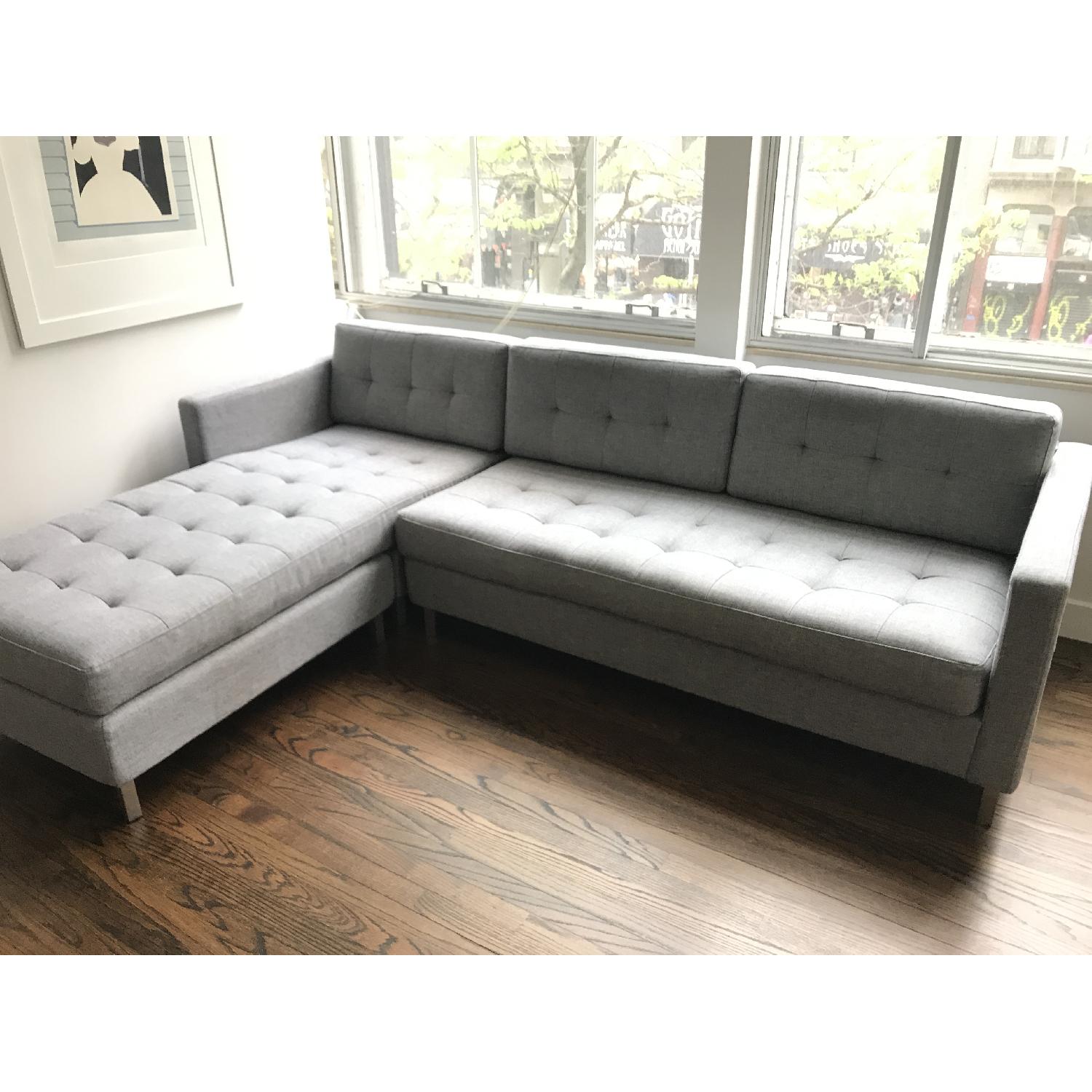 CB2 Ditto 2-Piece Sectional Sofa - image-1