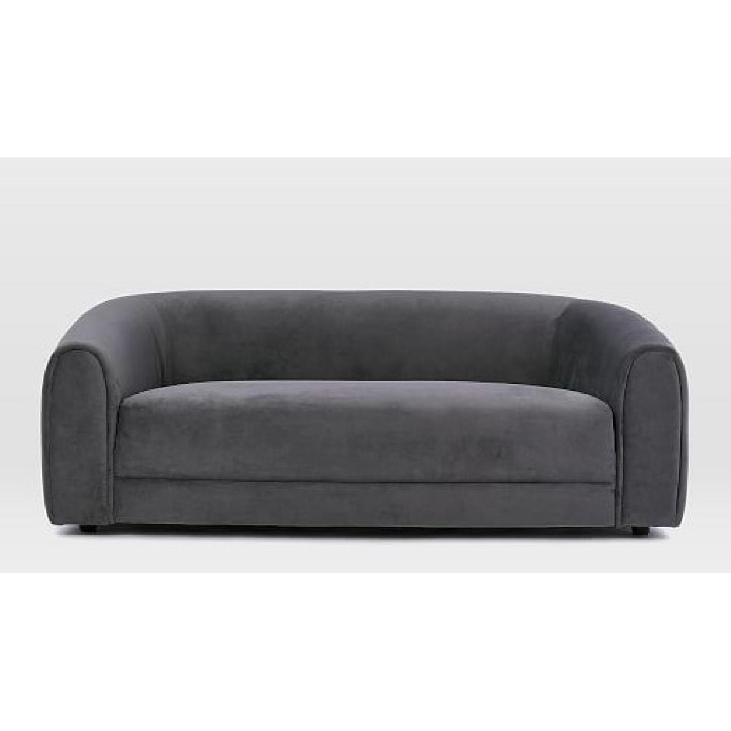 West Elm Sydney Velvet Sofa AptDeco