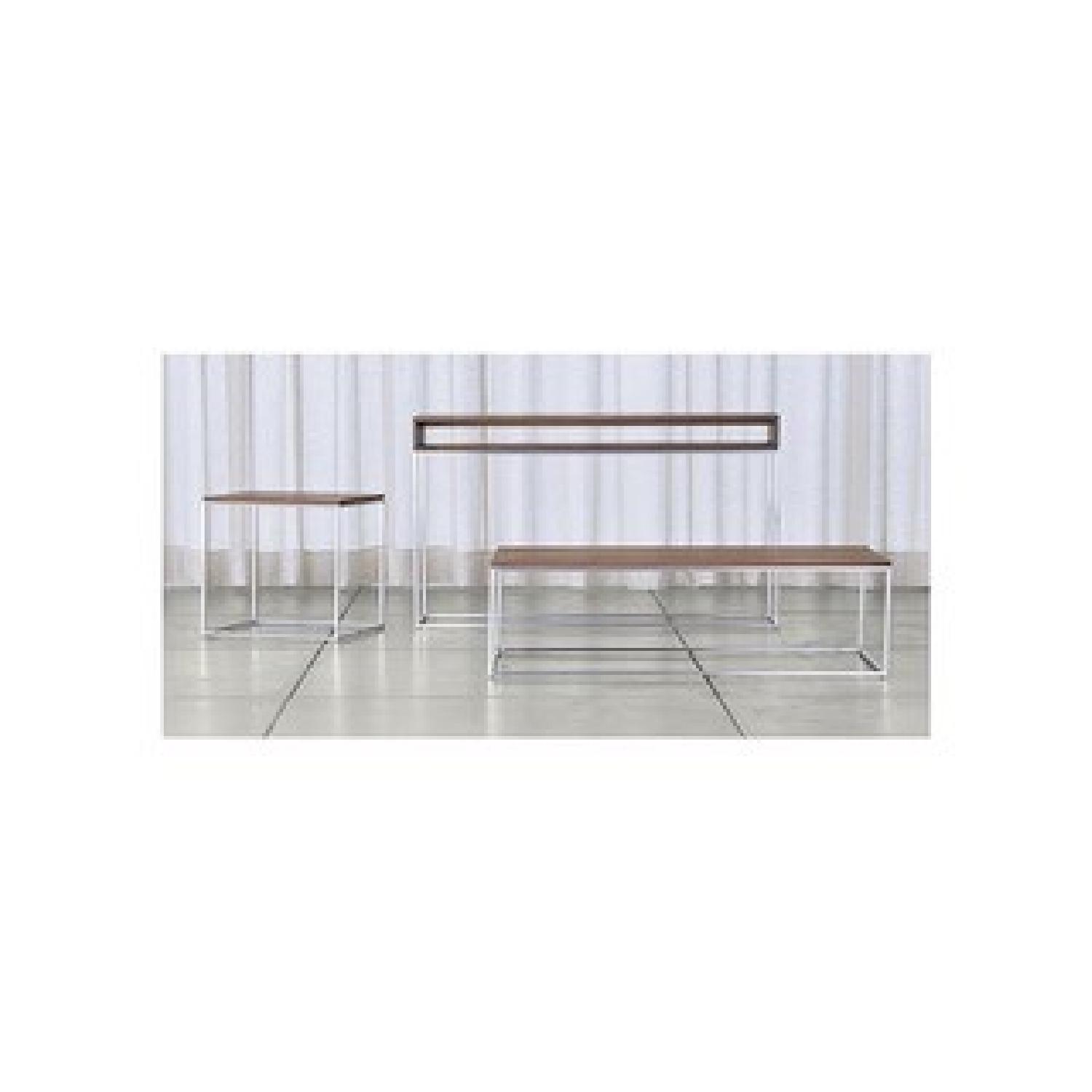 Crate & Barrel Frame Medium Coffee Table - image-2