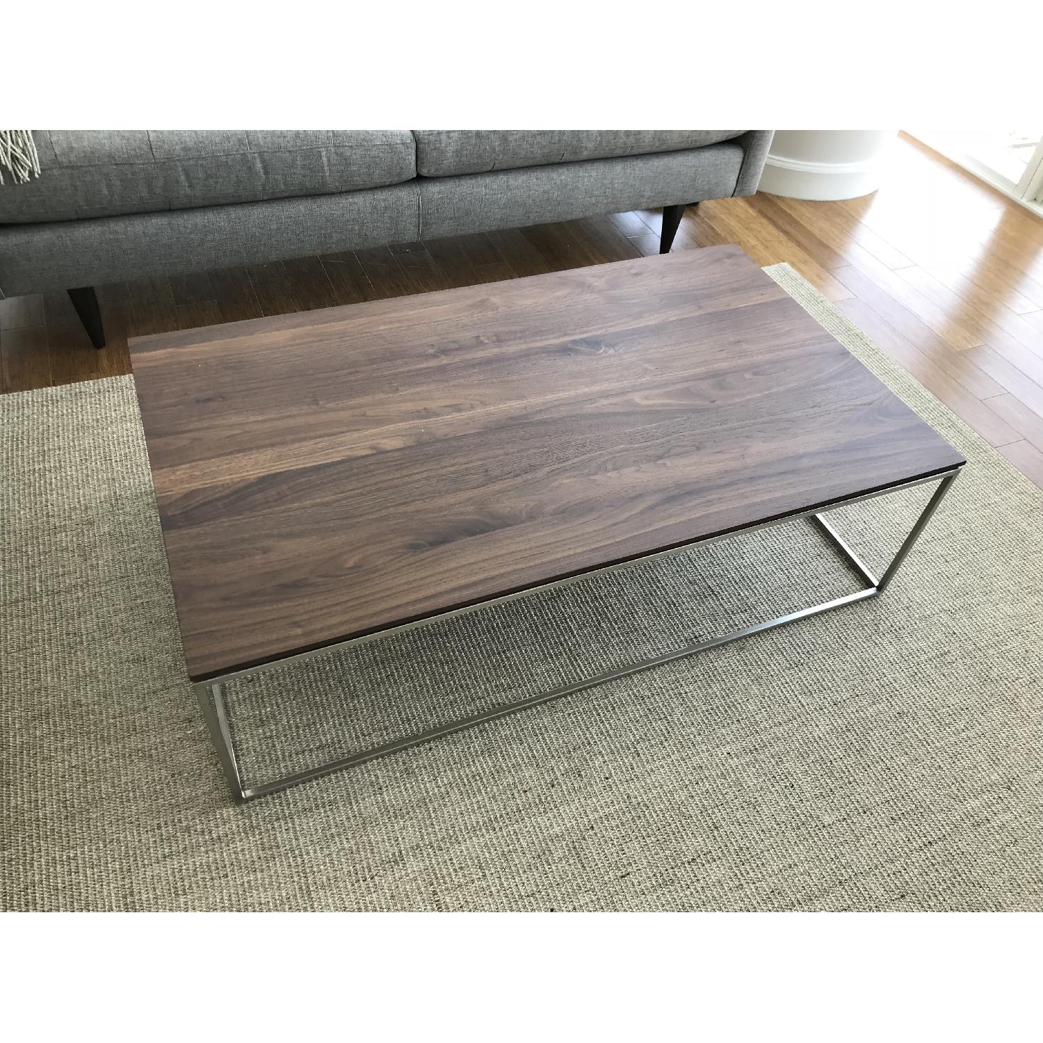 Crate & Barrel Frame Medium Coffee Table - image-3