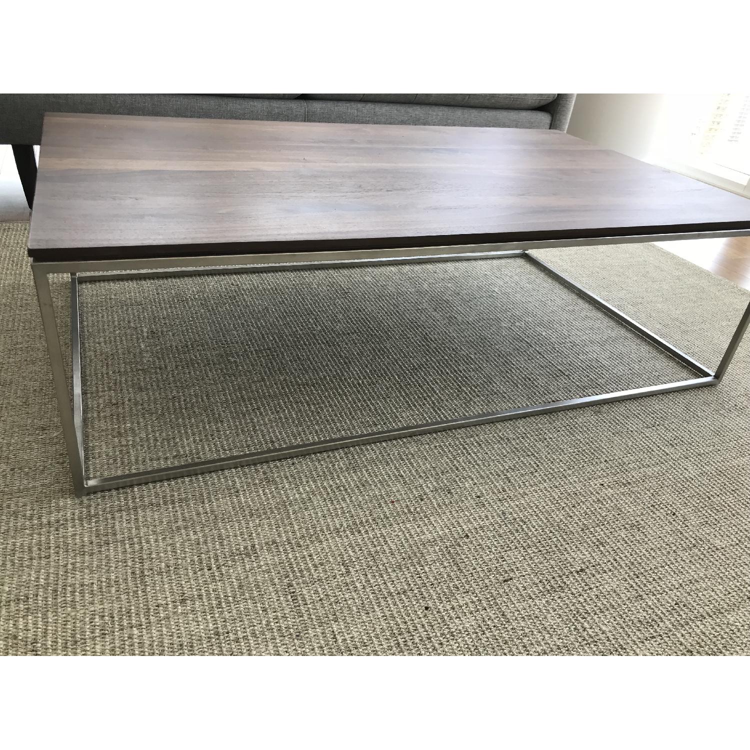 Crate & Barrel Frame Medium Coffee Table - image-4
