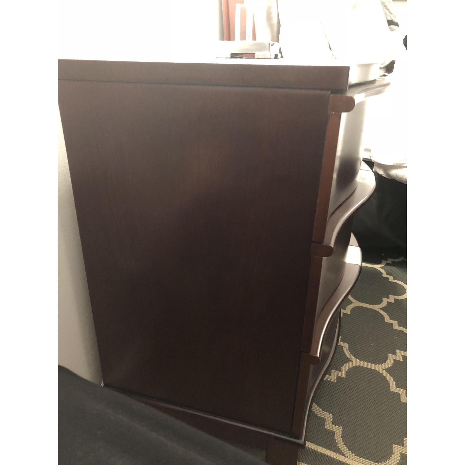 Contemporary Dark Wood Nightstands - image-3