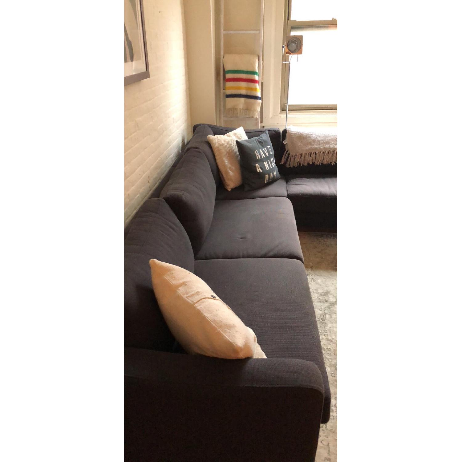 Ikea Karlstad Corner Sectional Sofa AptDeco