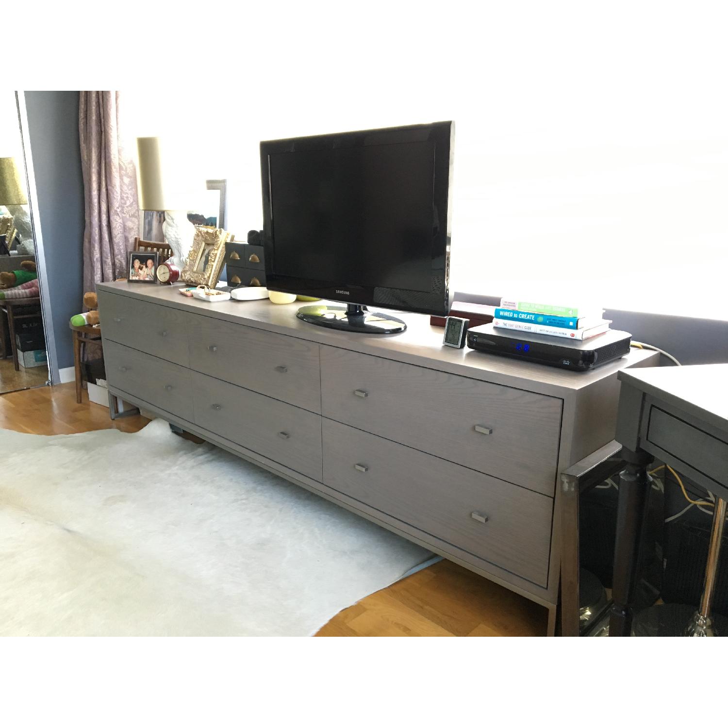 Desiron Arte 6 Drawer Dresser in Slate Walnut - image-1