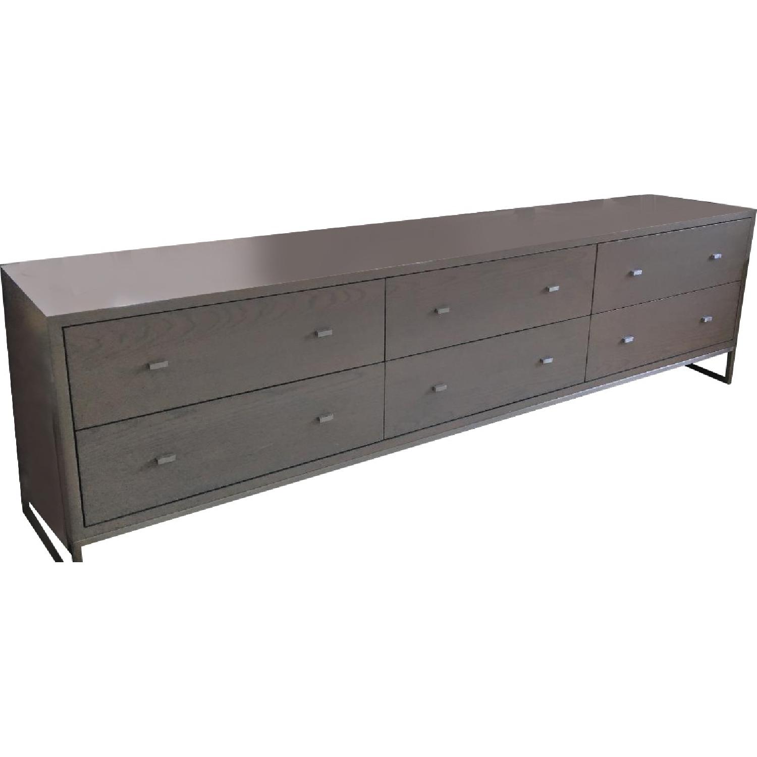Desiron Arte 6 Drawer Dresser in Slate Walnut - image-0