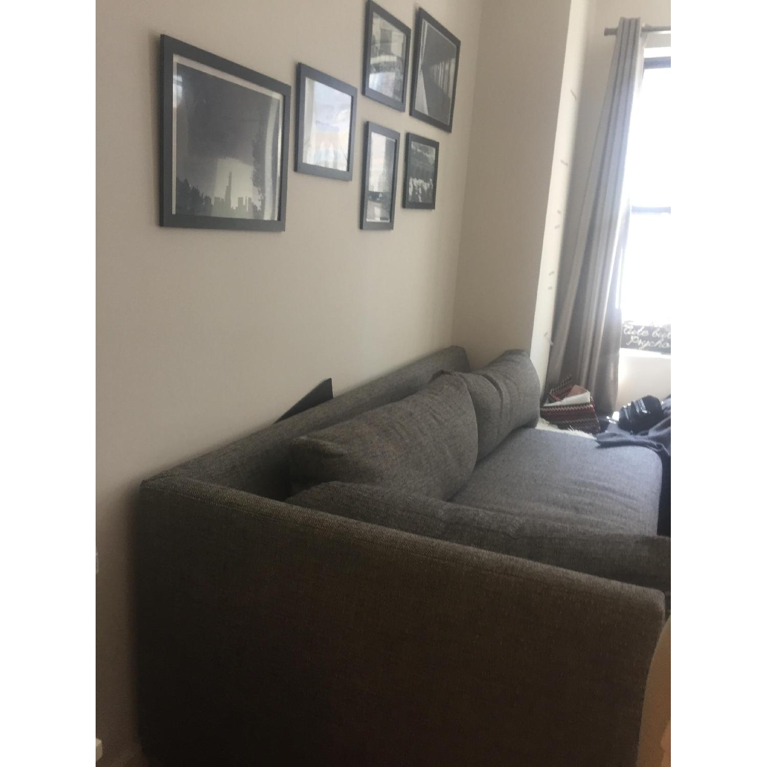 CB2 Decker Grey Sofa - image-2