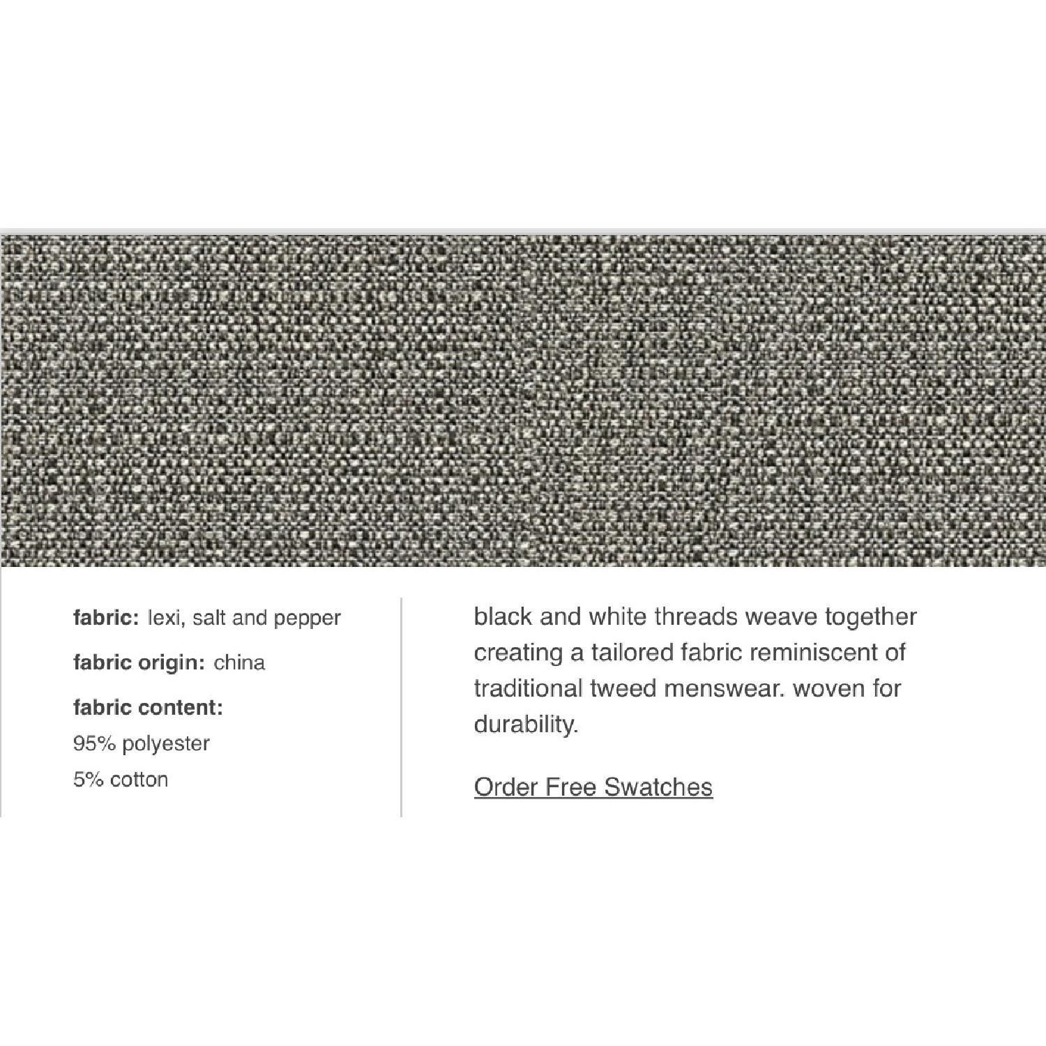 CB2 Decker Grey Sofa - image-4