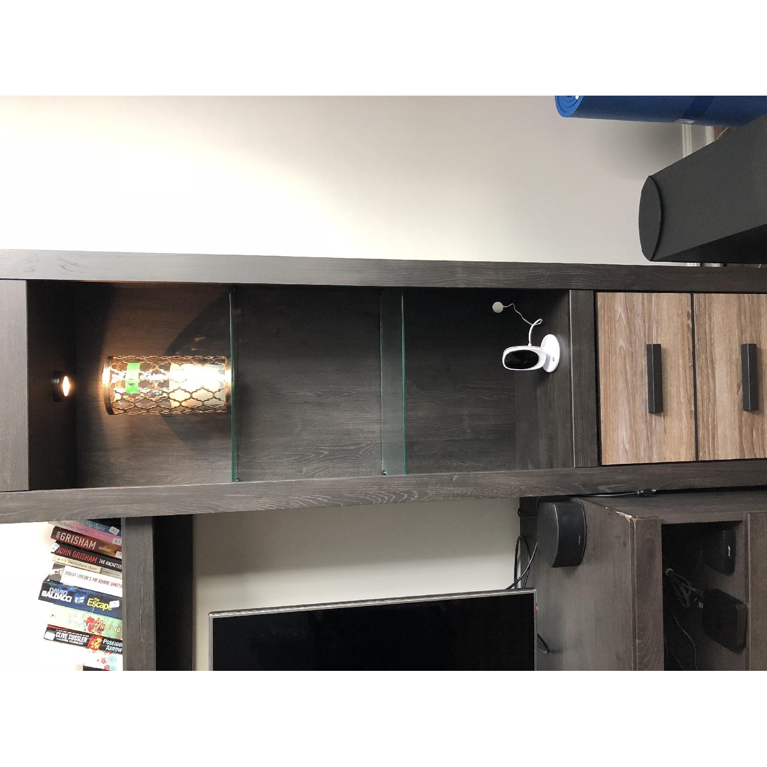 Ashley Harlinton 4 Piece Entertainment Center w/ Fireplace - image-2