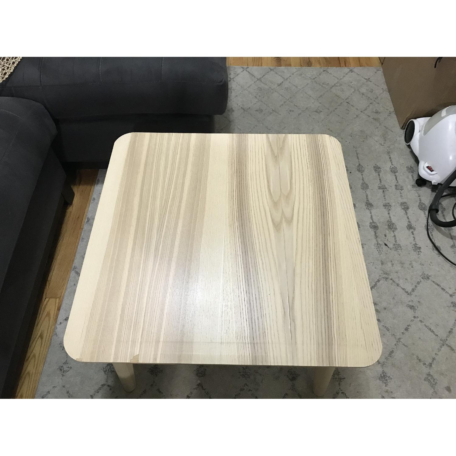 Ikea Lisabo Ash Veneer Coffee Table - image-2
