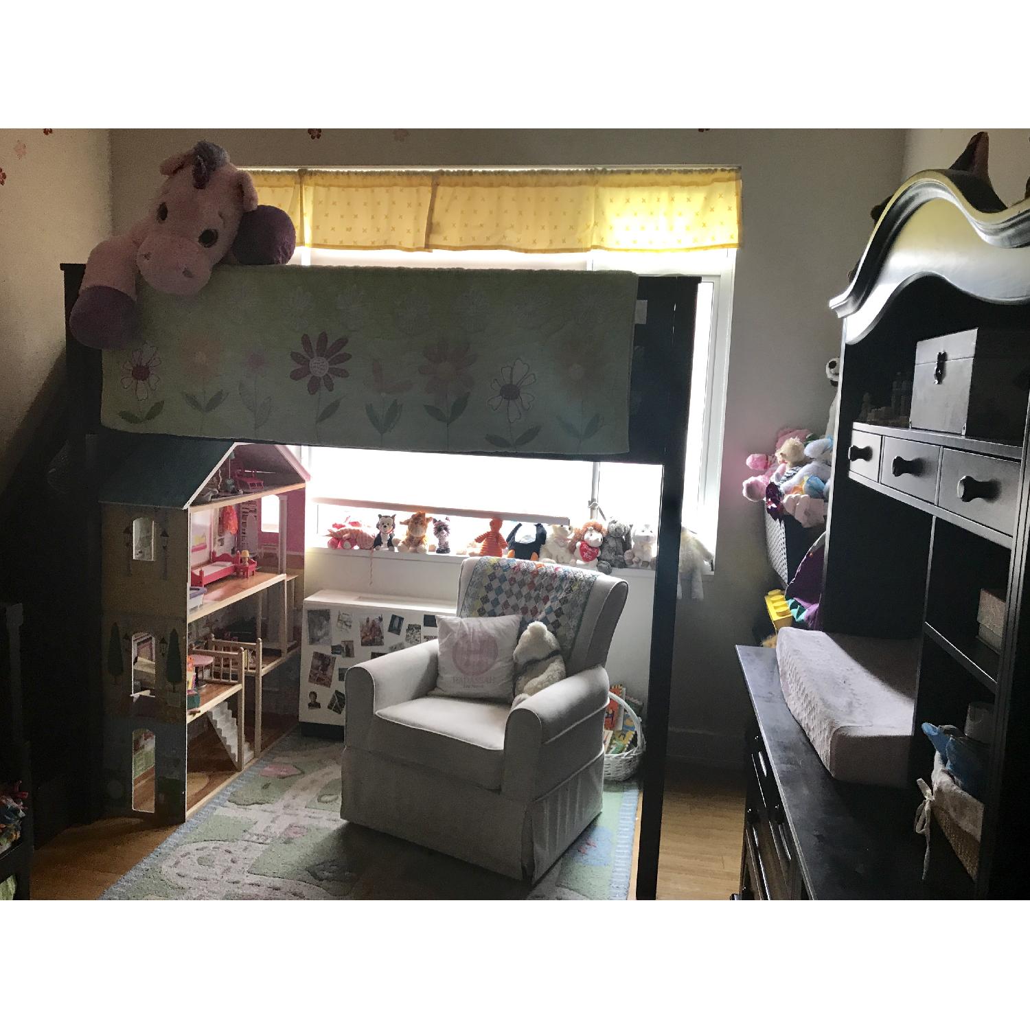Pottery Barn Catalina Stair Loft Bed - image-1