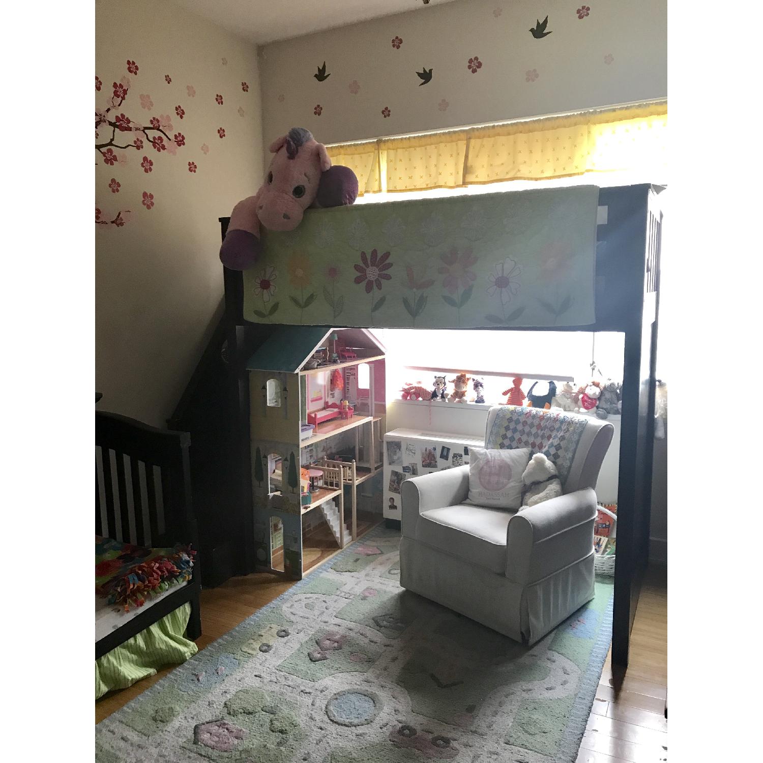 Pottery Barn Catalina Stair Loft Bed - image-2