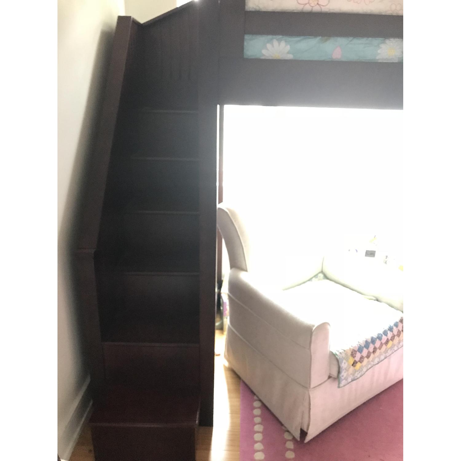 Pottery Barn Catalina Stair Loft Bed - image-3