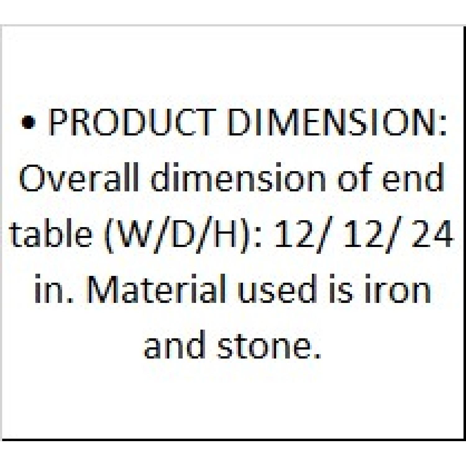 Designe Gallerie Flynn Iron Accent Side/End Tables - image-4