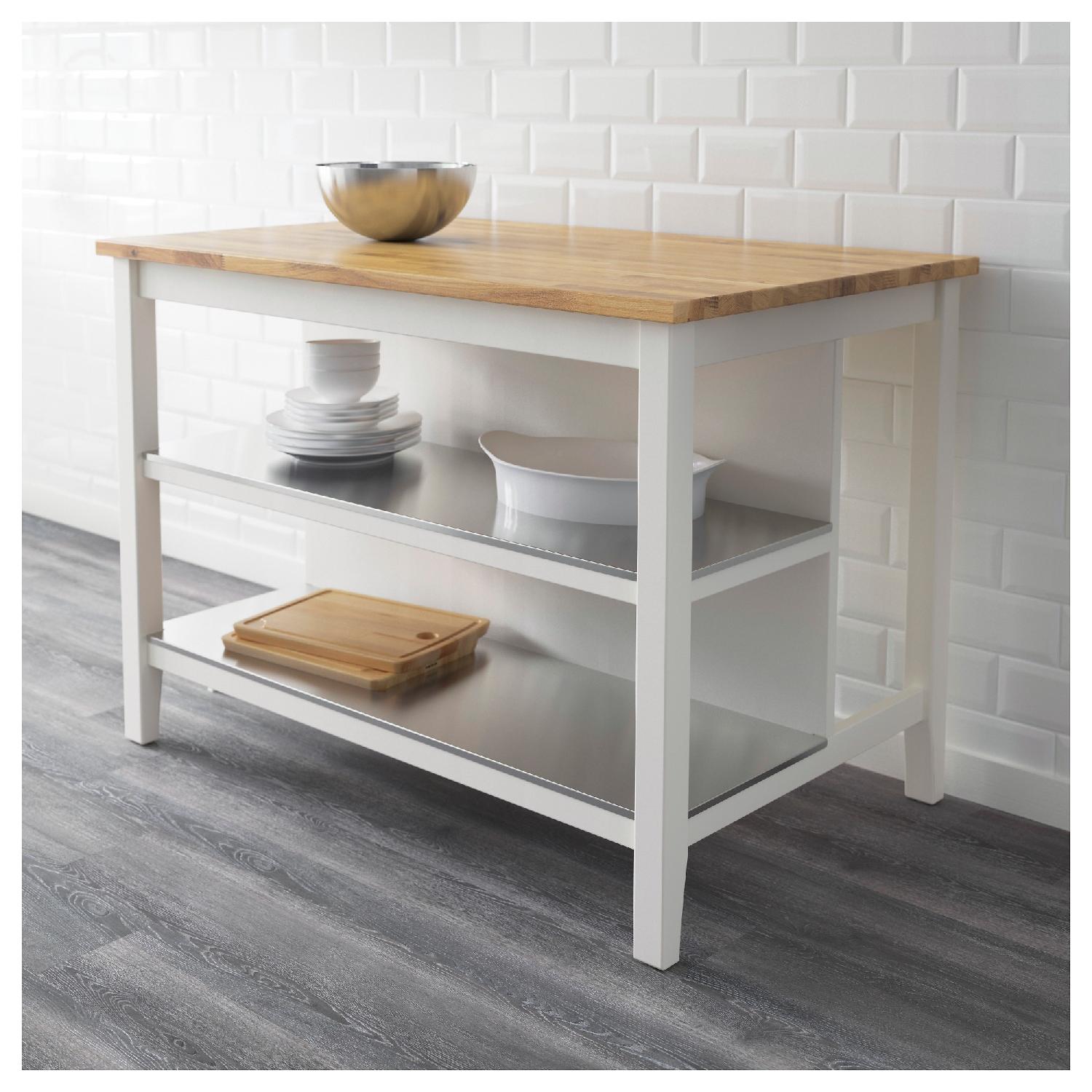 Ikea Stenstorp Kitchen Island - image-3