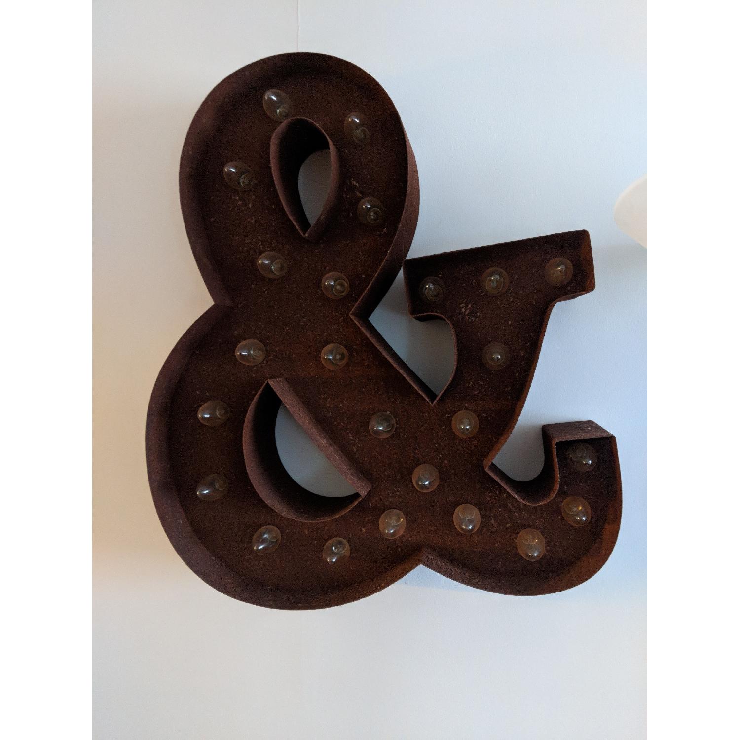 Ampersand Marquee Sign - image-1
