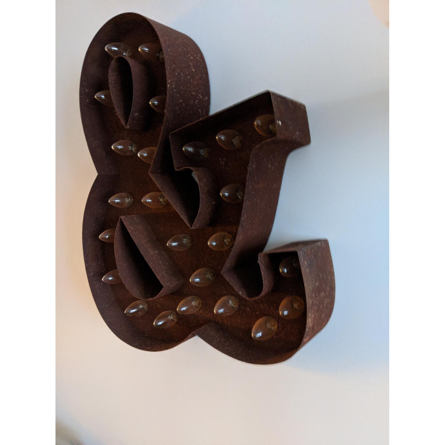 Ampersand Marquee Sign - image-2