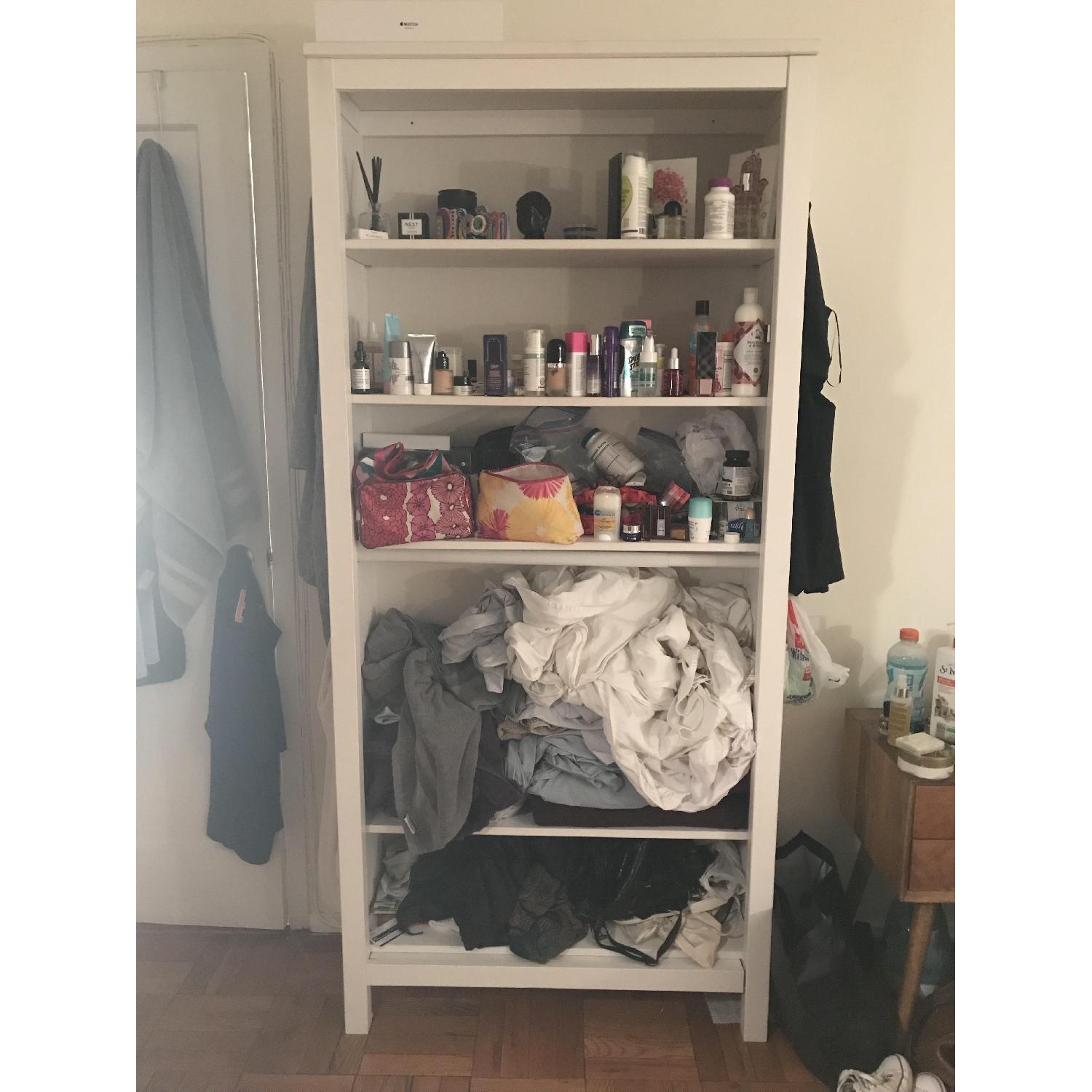 White Bookcase/Shoe Rack - image-2