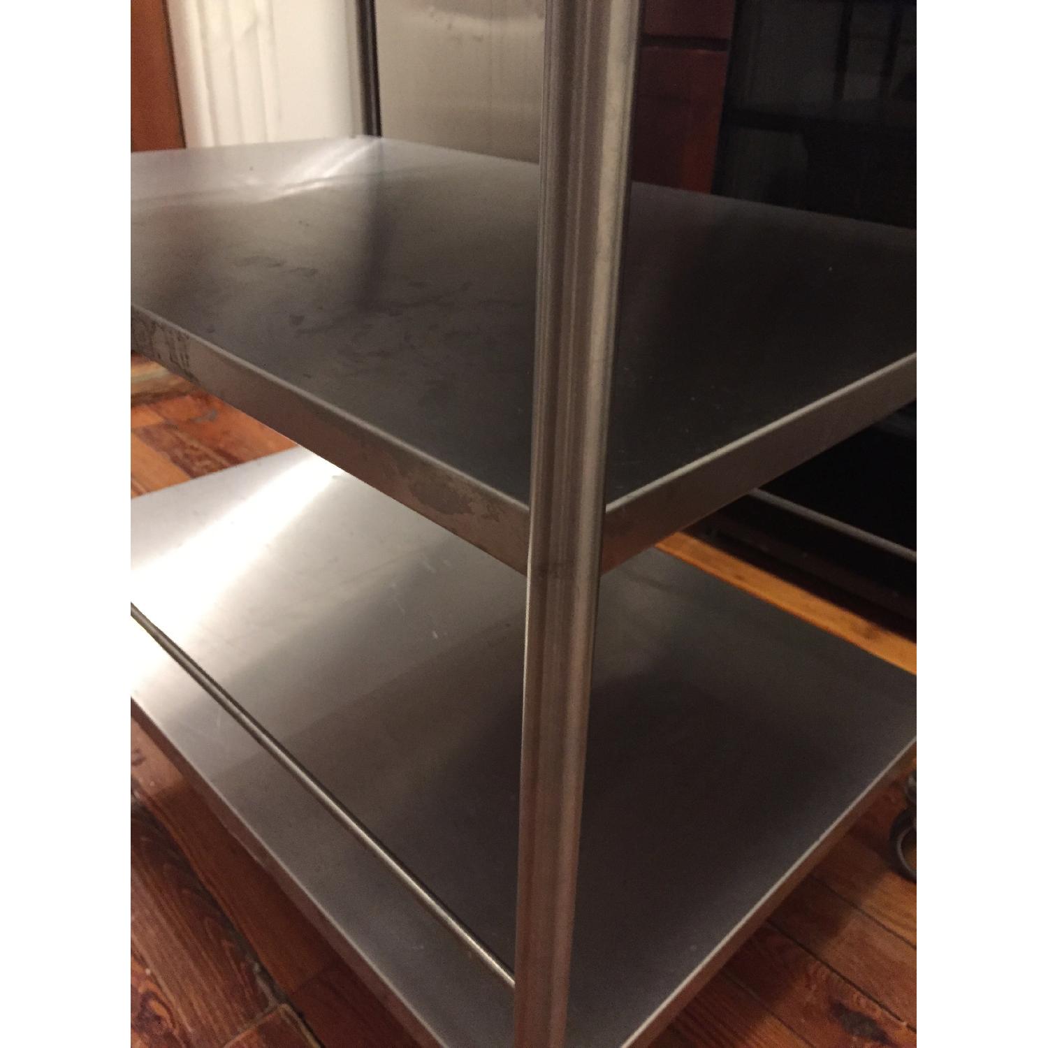 Stainless Steel Portable Kitchen Island - image-2