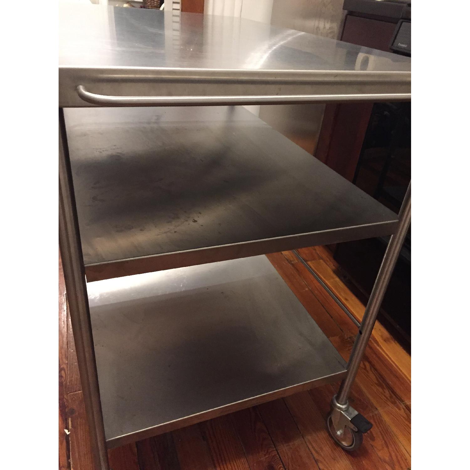 Stainless Steel Portable Kitchen Island - image-3