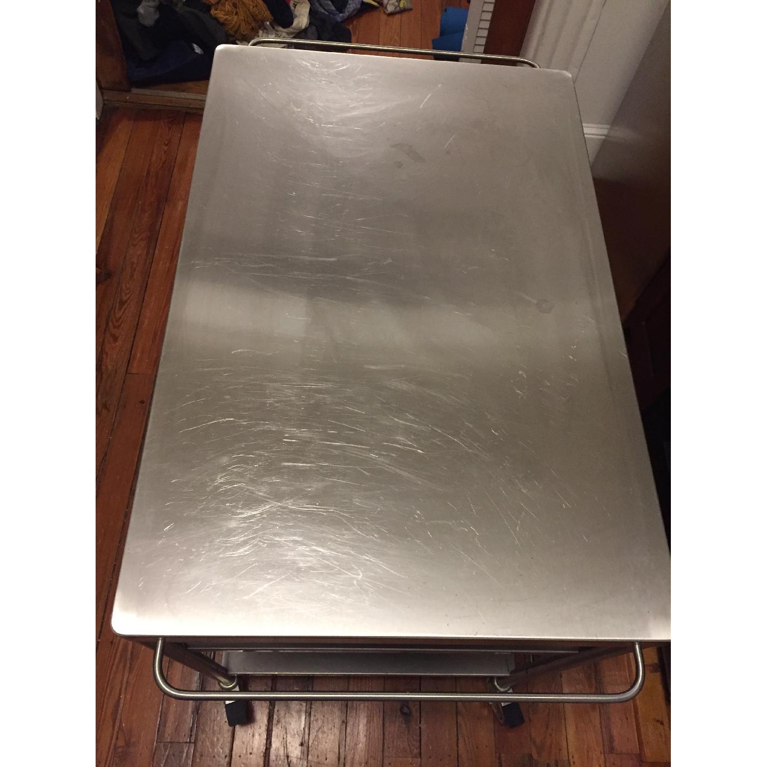 Stainless Steel Portable Kitchen Island - image-4