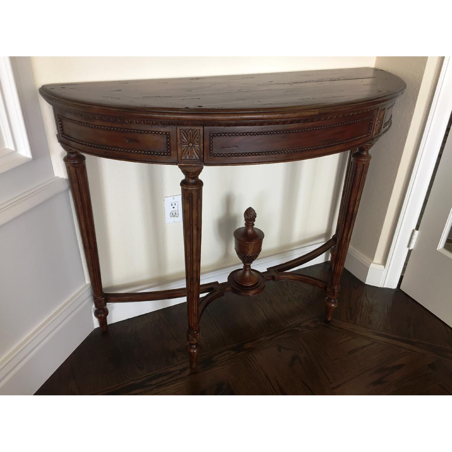Theodore Alexander Castle Bromwich Hand Carved Console Table - image-1