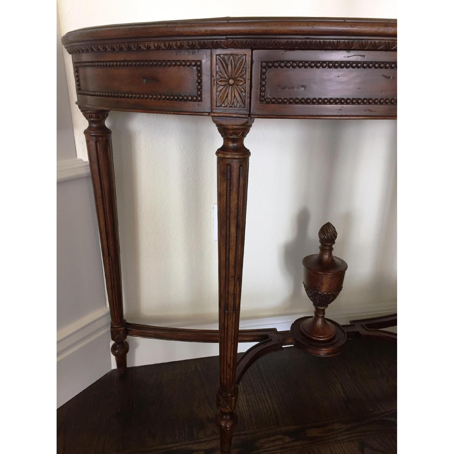 Theodore Alexander Castle Bromwich Hand Carved Console Table - image-6