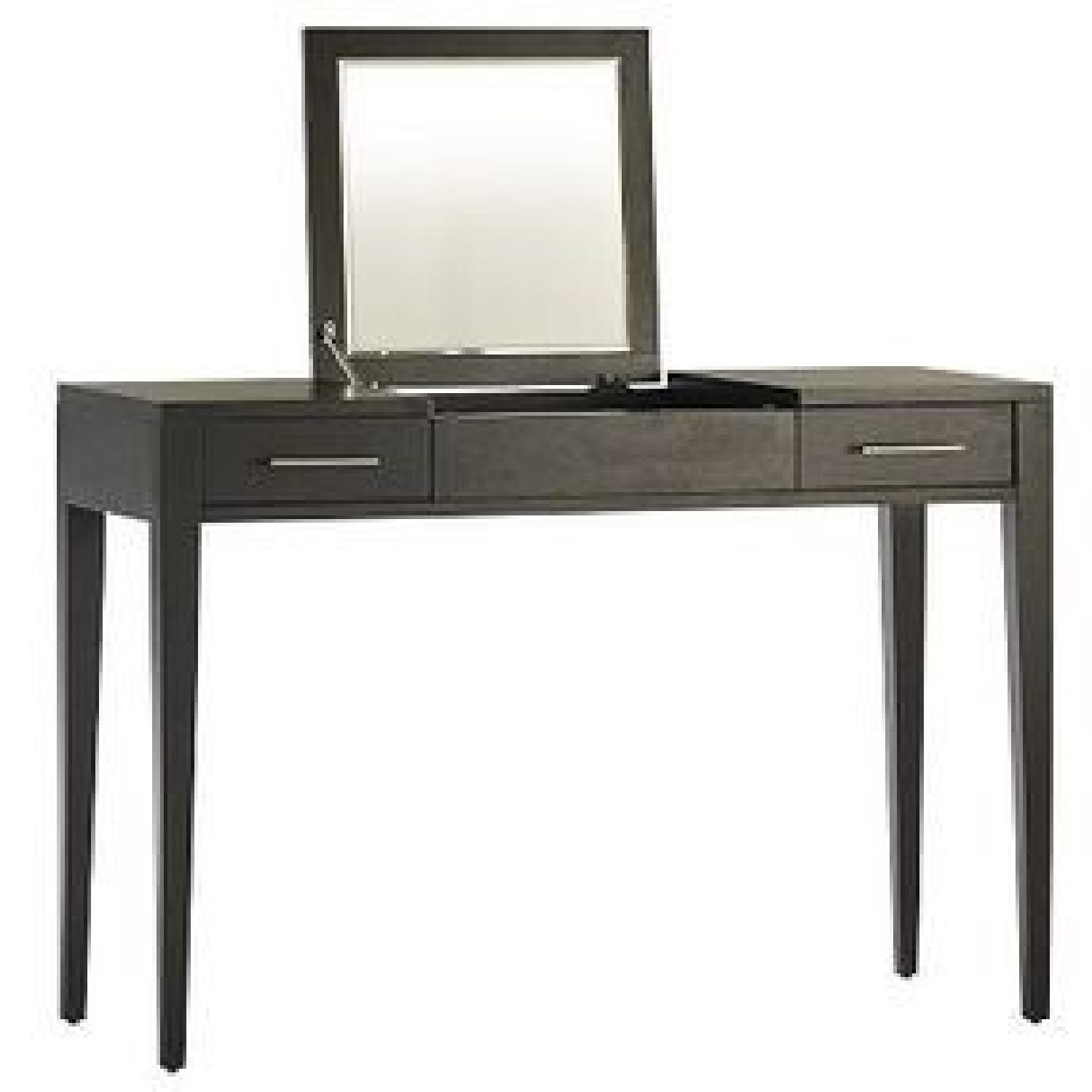 West Elm Narrow-Leg Vanity in Chocolate - image-0