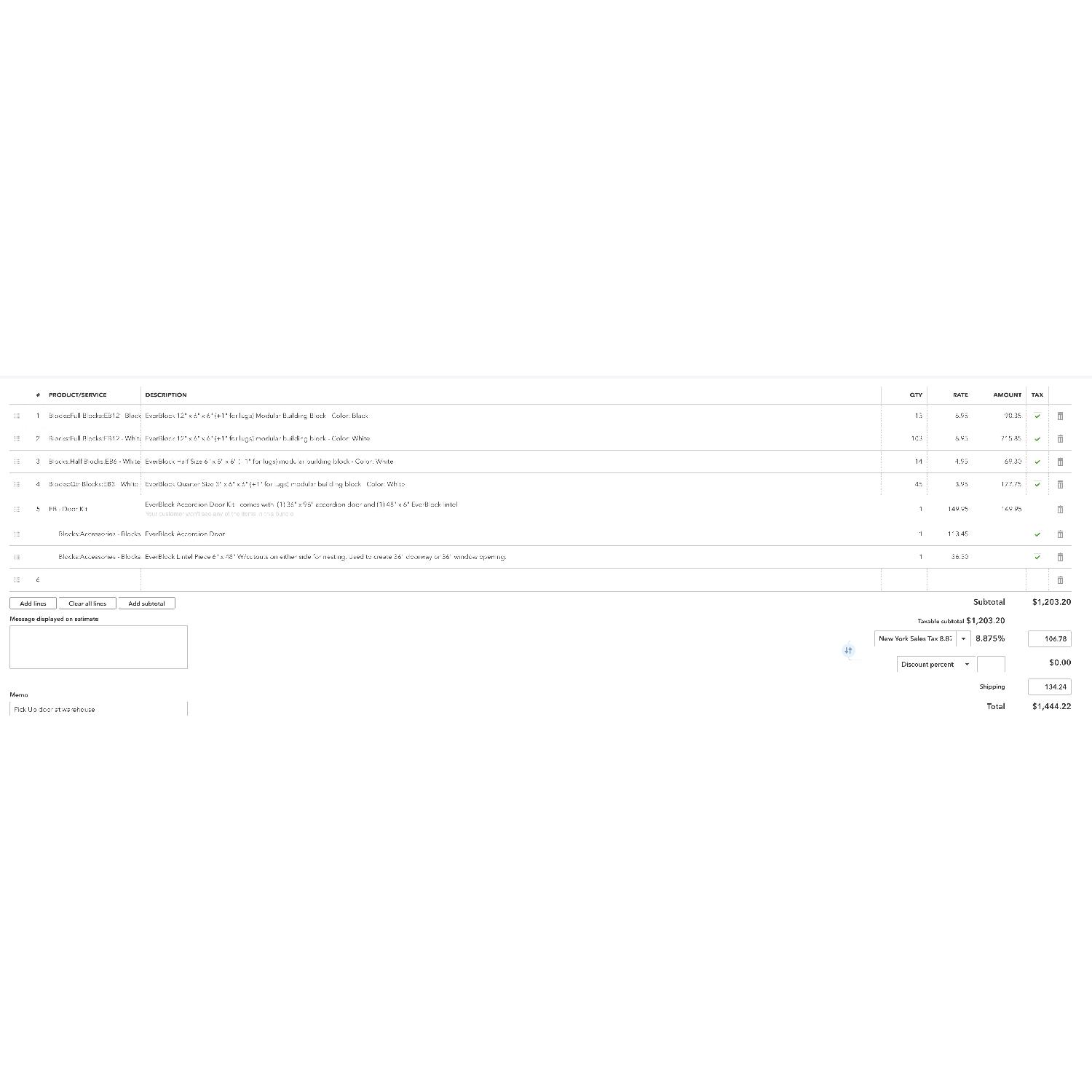 EverBlock Systems Tall Wall w/ Door - image-3