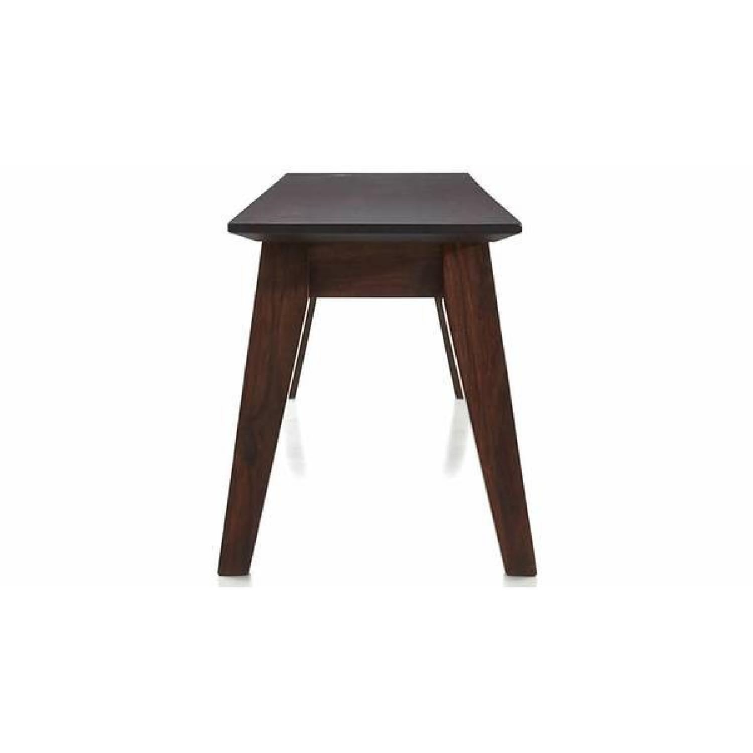 Crate & Barrel Steppe Solid Wood Dining Bench - image-2