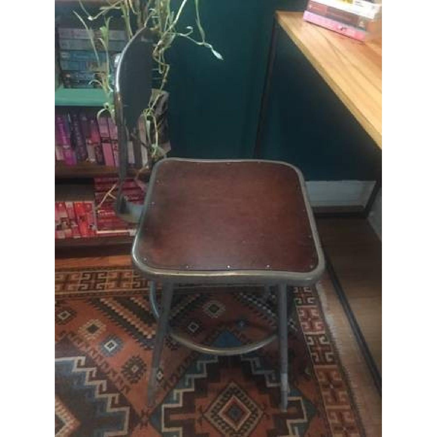 Organic Modernism Reclaimed Wood Desk & Drafting Chair - image-3