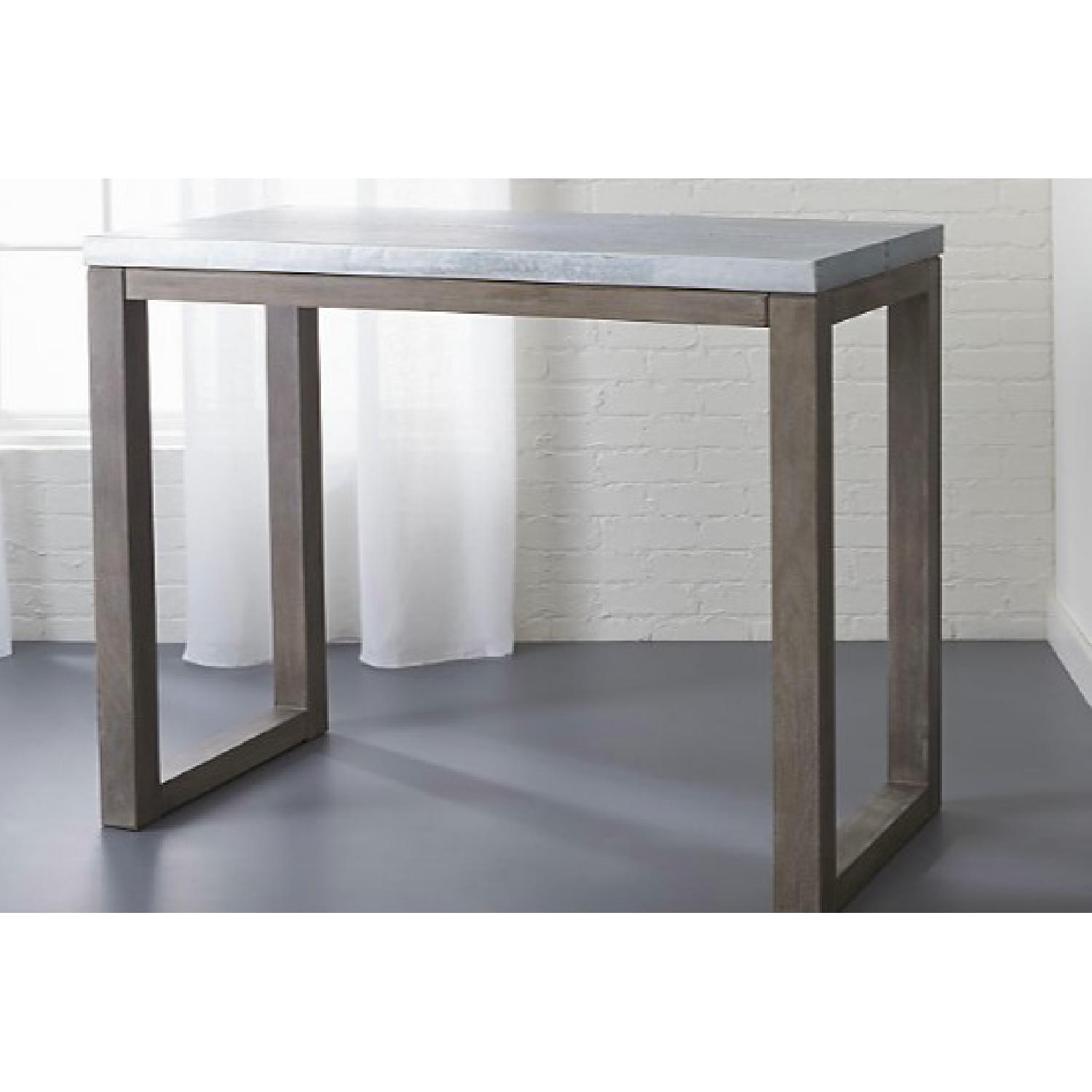 CB2 Stern Metal Counter Bar Table - image-2