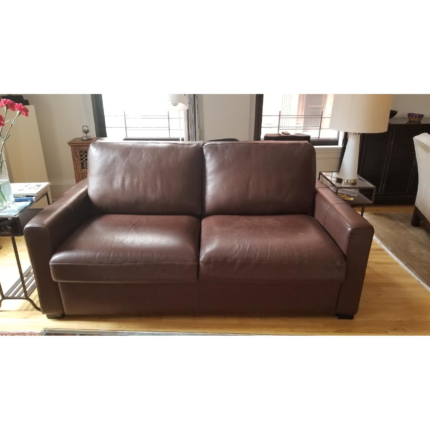 American Leather Sleeper Sofa - image-1