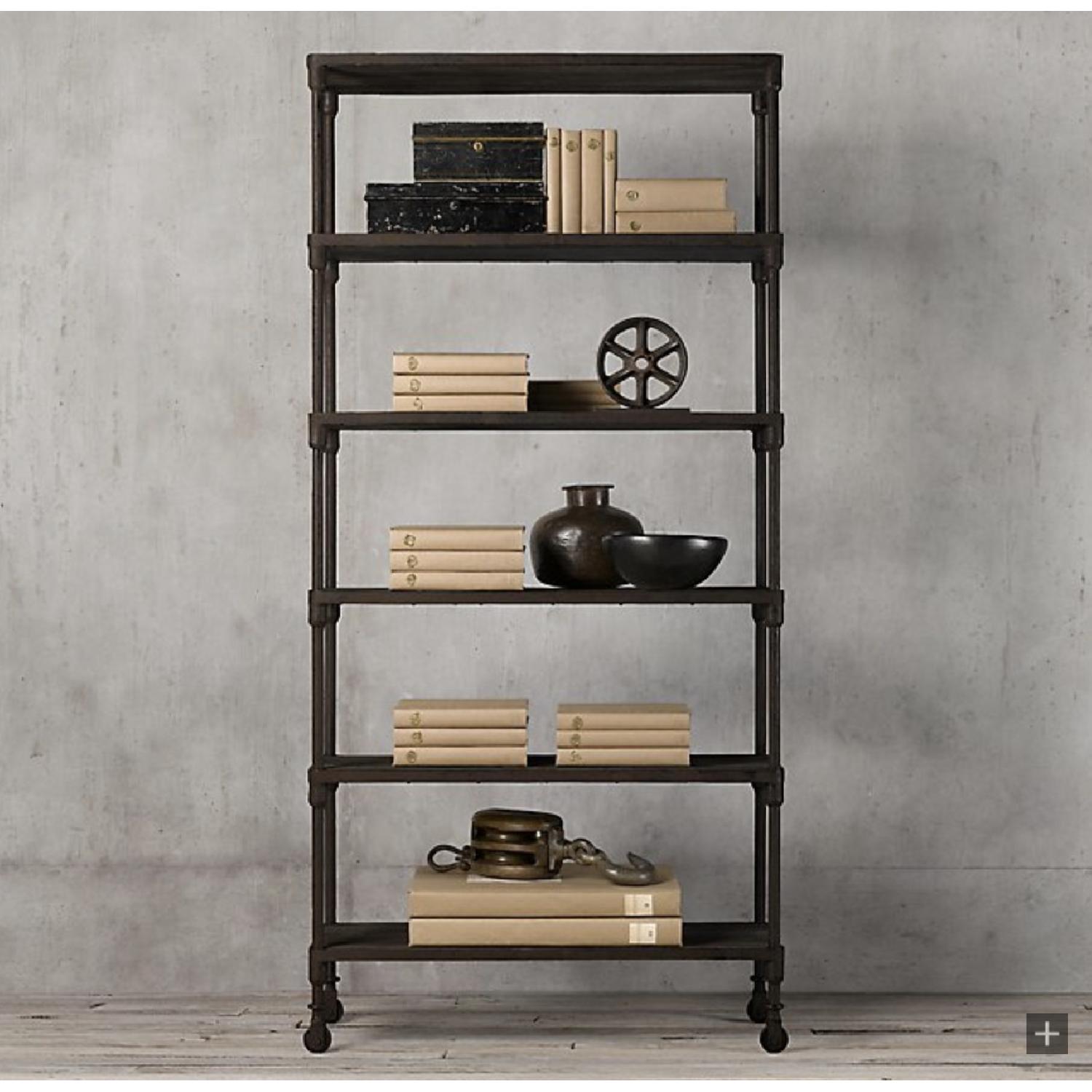 Restoration Hardware Dutch Industrial Double Shelving - image-0