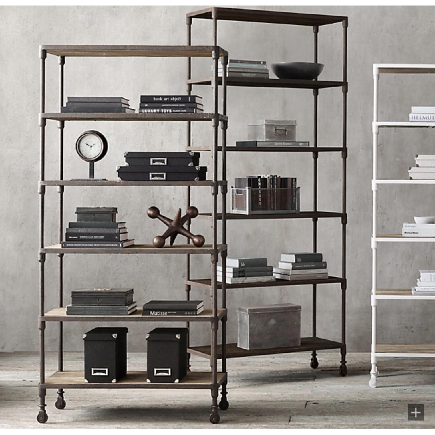 Restoration Hardware Dutch Industrial Double Shelving - image-5