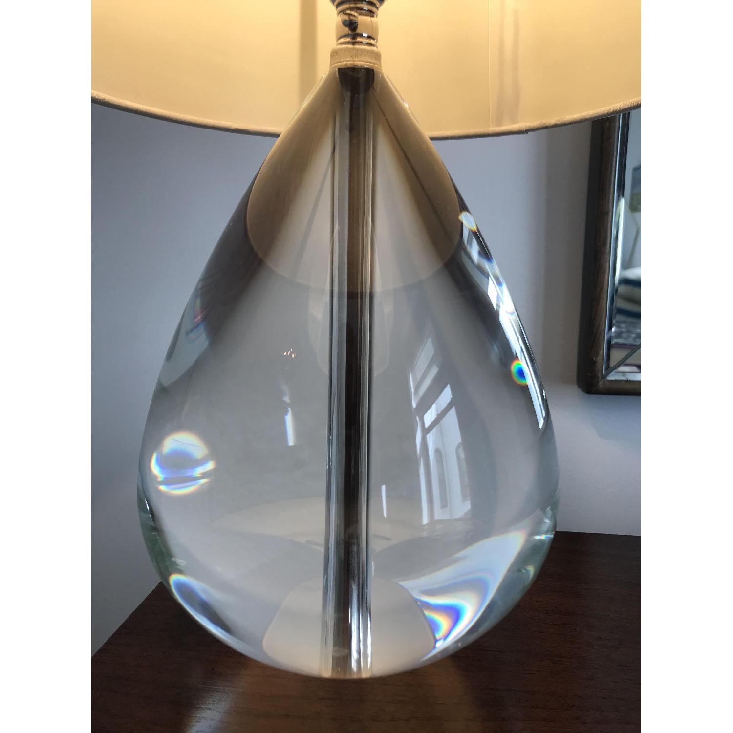 Jonathan Adler Robert Abbey Crystal Teardrop Lamp - image-2