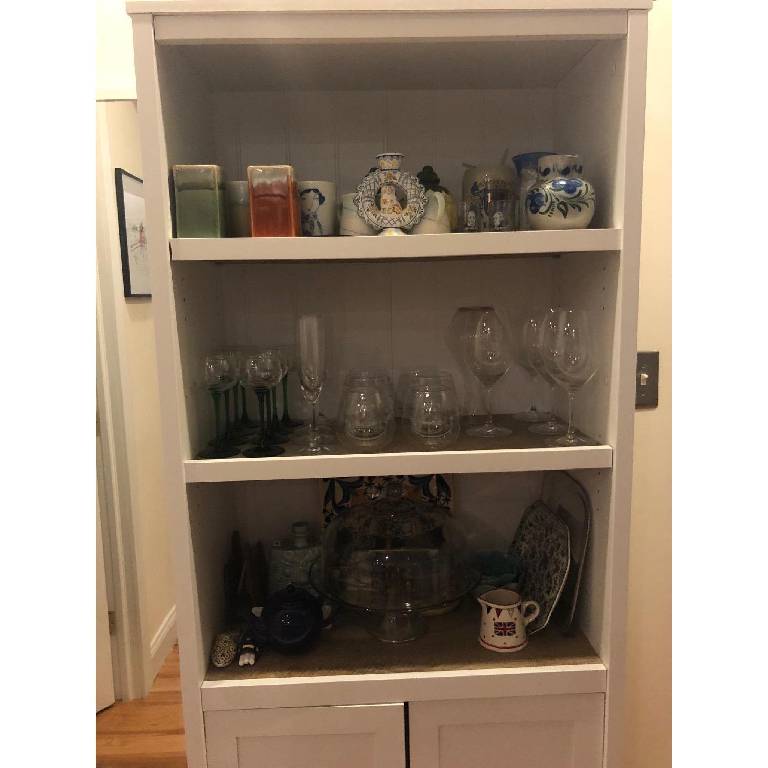 Joss & Main White Storage Cabinet - image-3