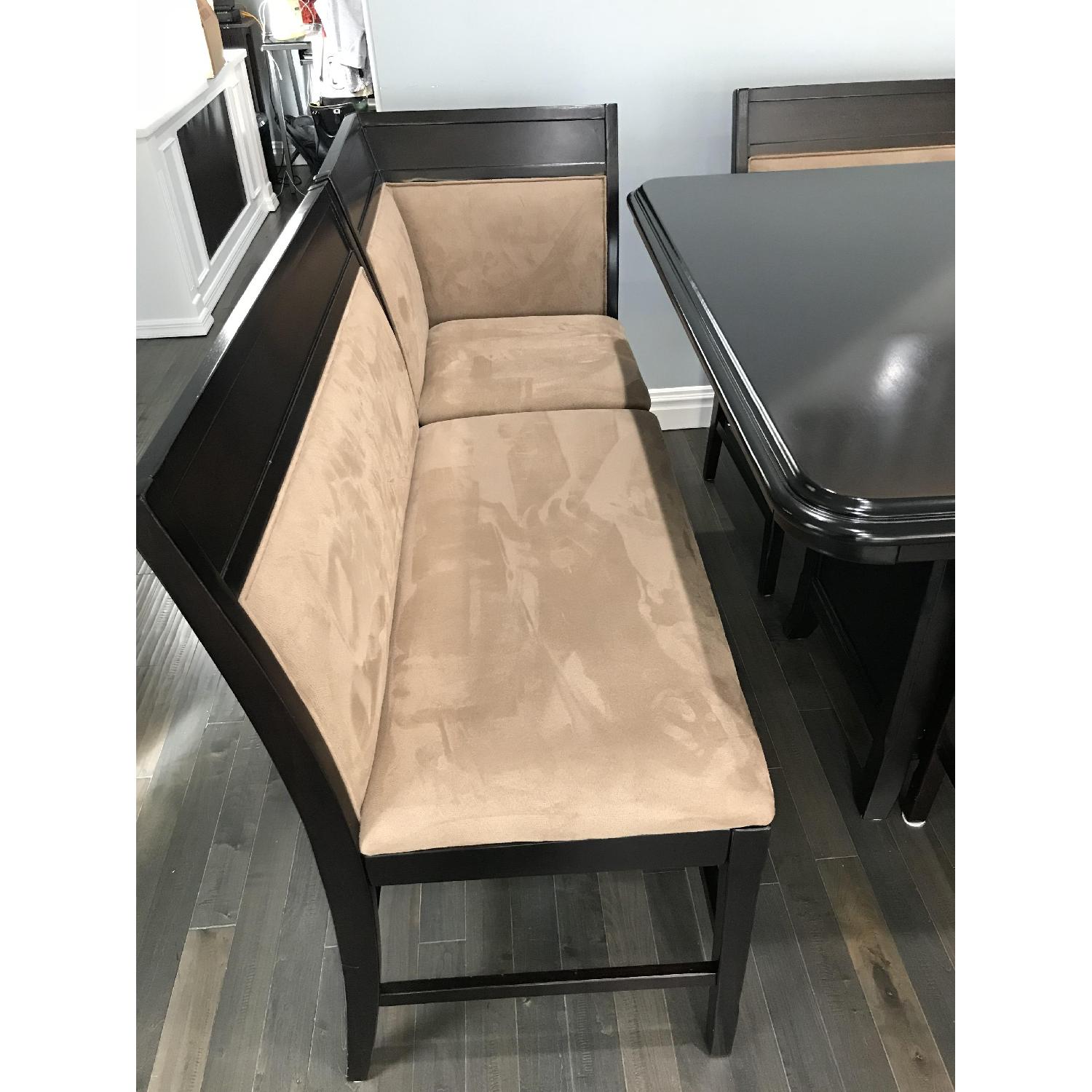Ashley Brown & Beige 5-Piece Dining Set - image-3