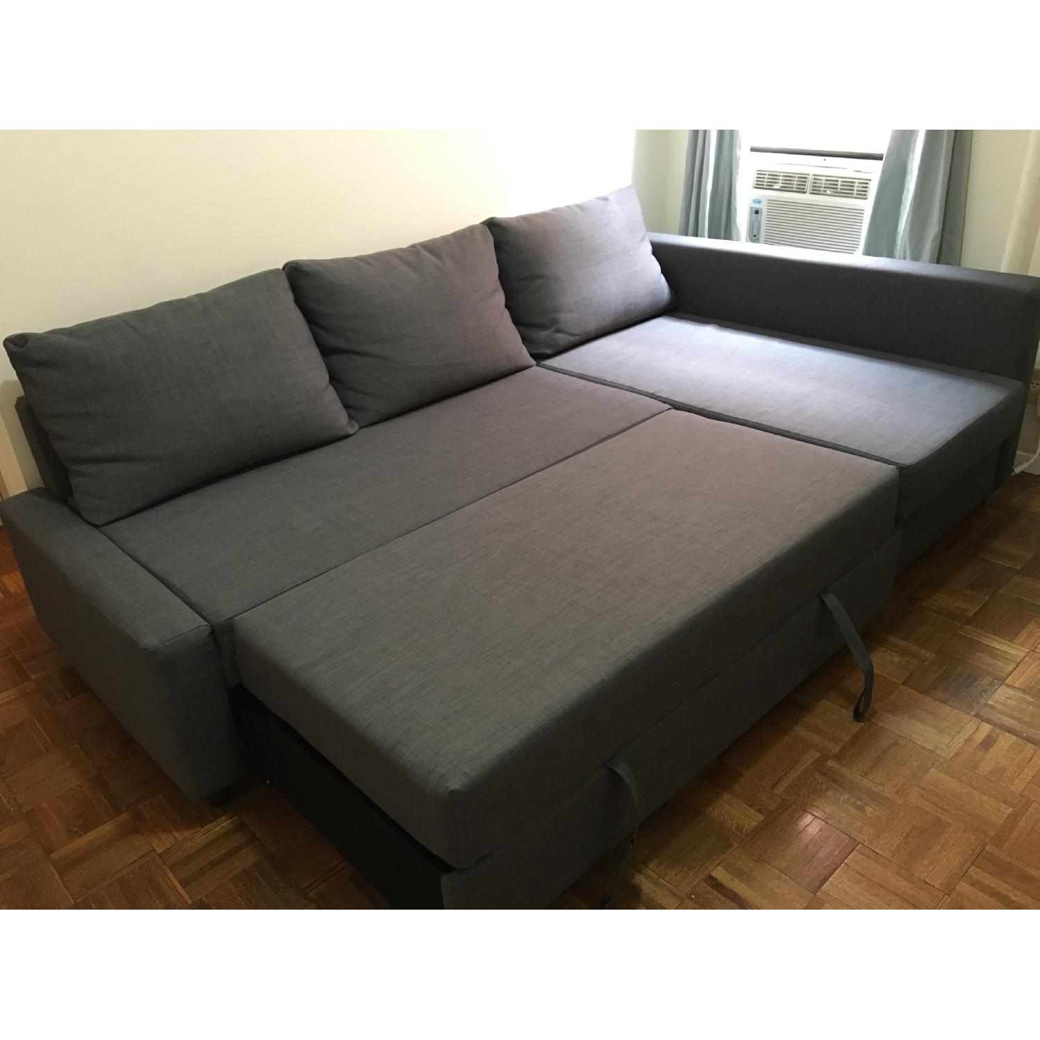 Ikea Friheten Sofa Bed w/ Chaise - image-3